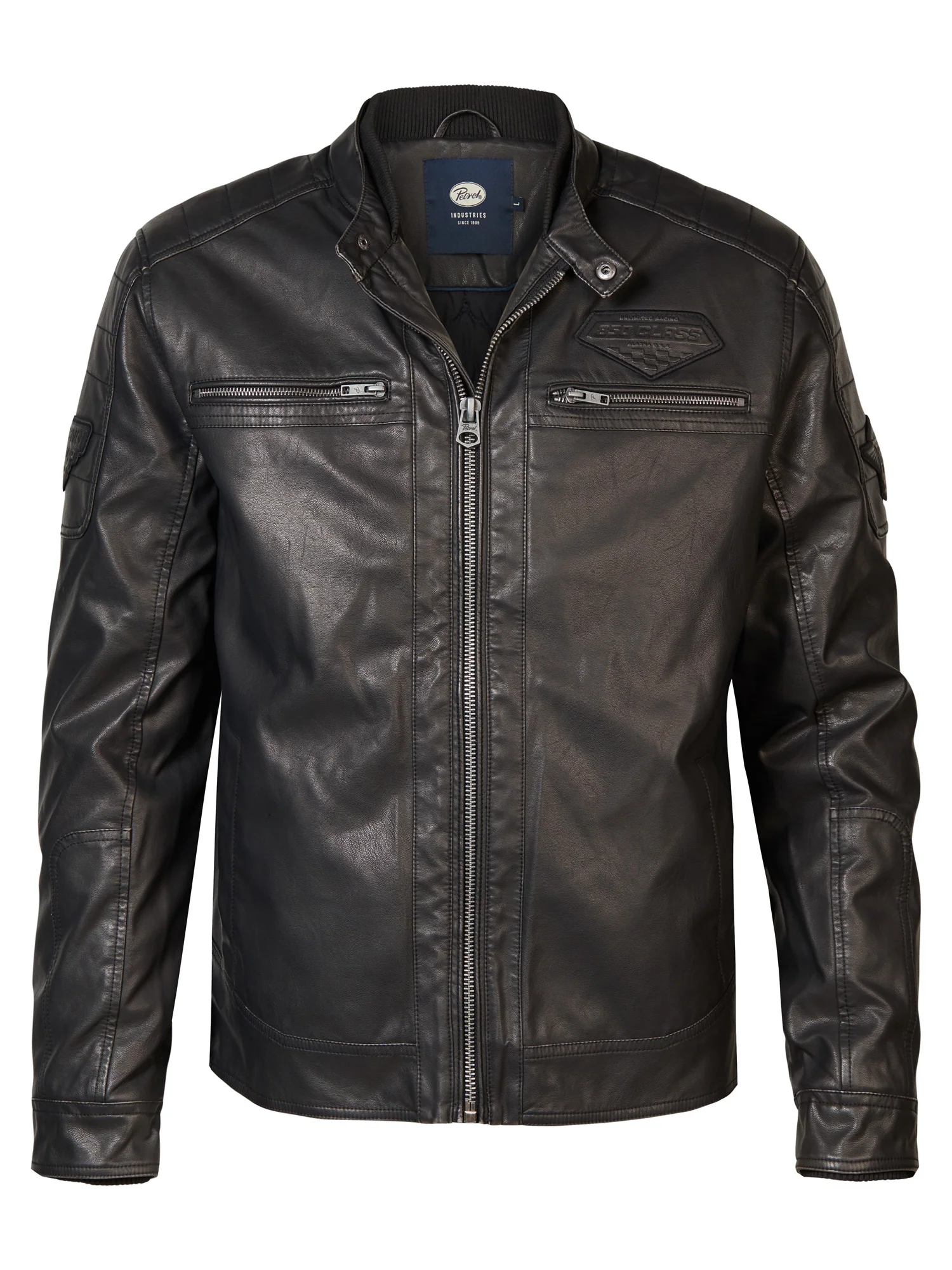Petrol Industries Heren jas m-3040-jac106 9091 dark black
