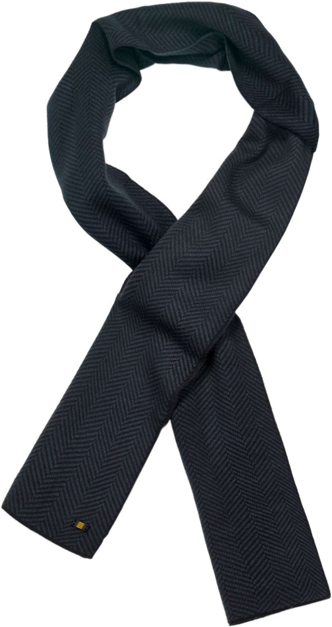 No Excess Scarf zig zag jacquard night