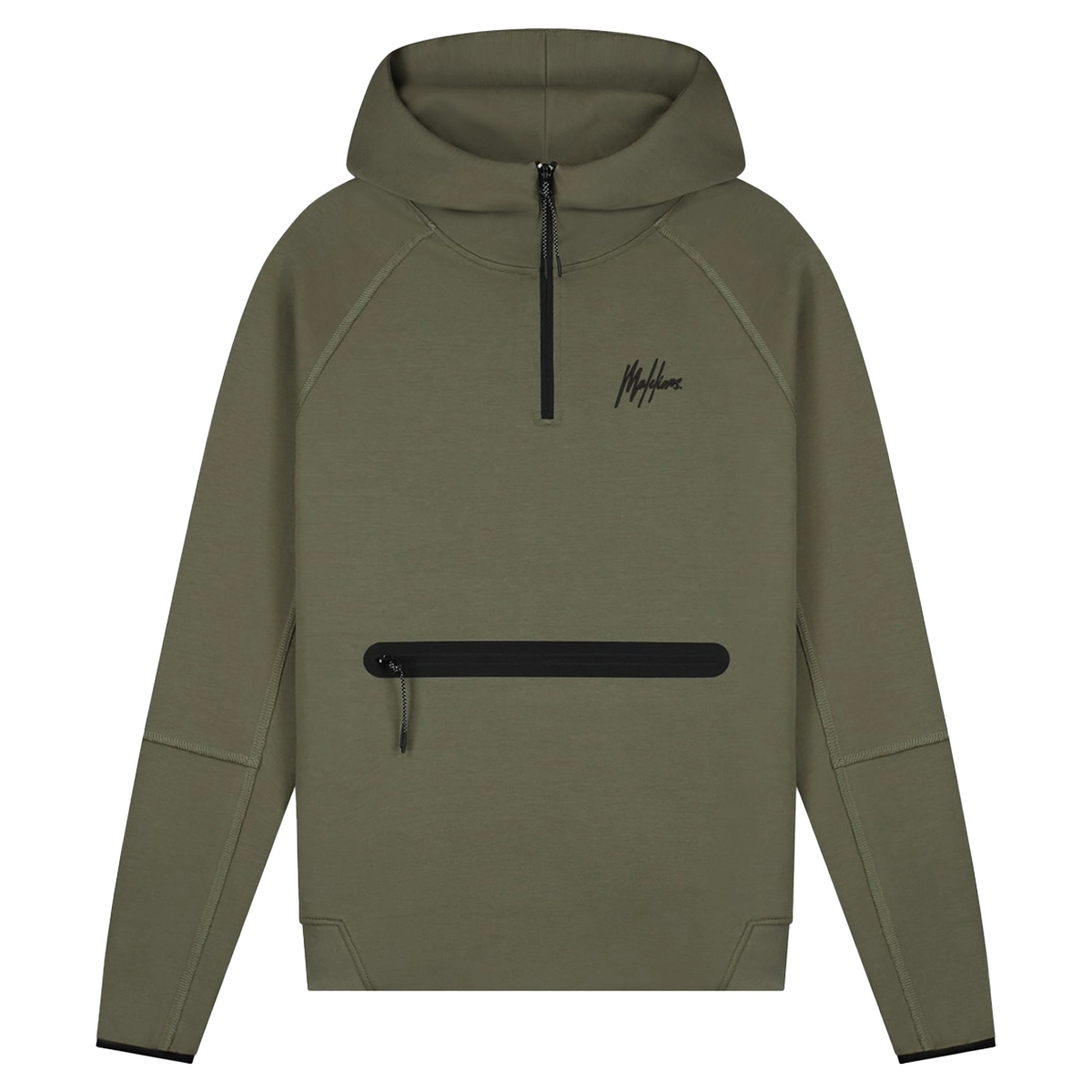 Malelions Sport counter half zip hoodie