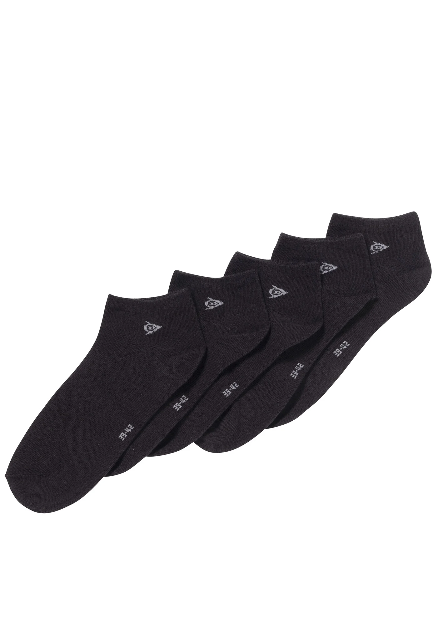 Dunlop Heren sneakersokken 5-pack