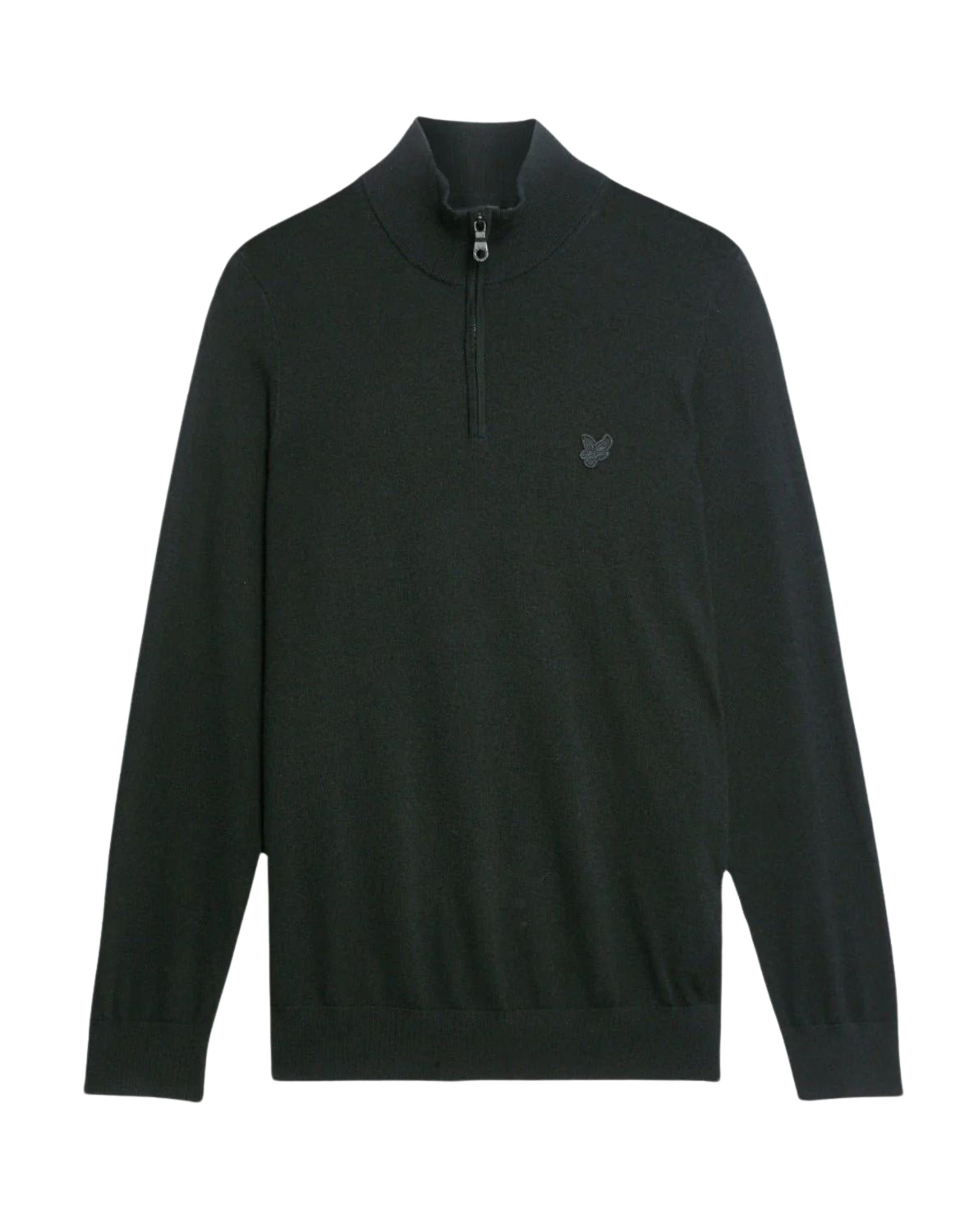 Lyle and Scott Lyle&scott tonal eagle merino quarter zip jumper truien kn2122vc