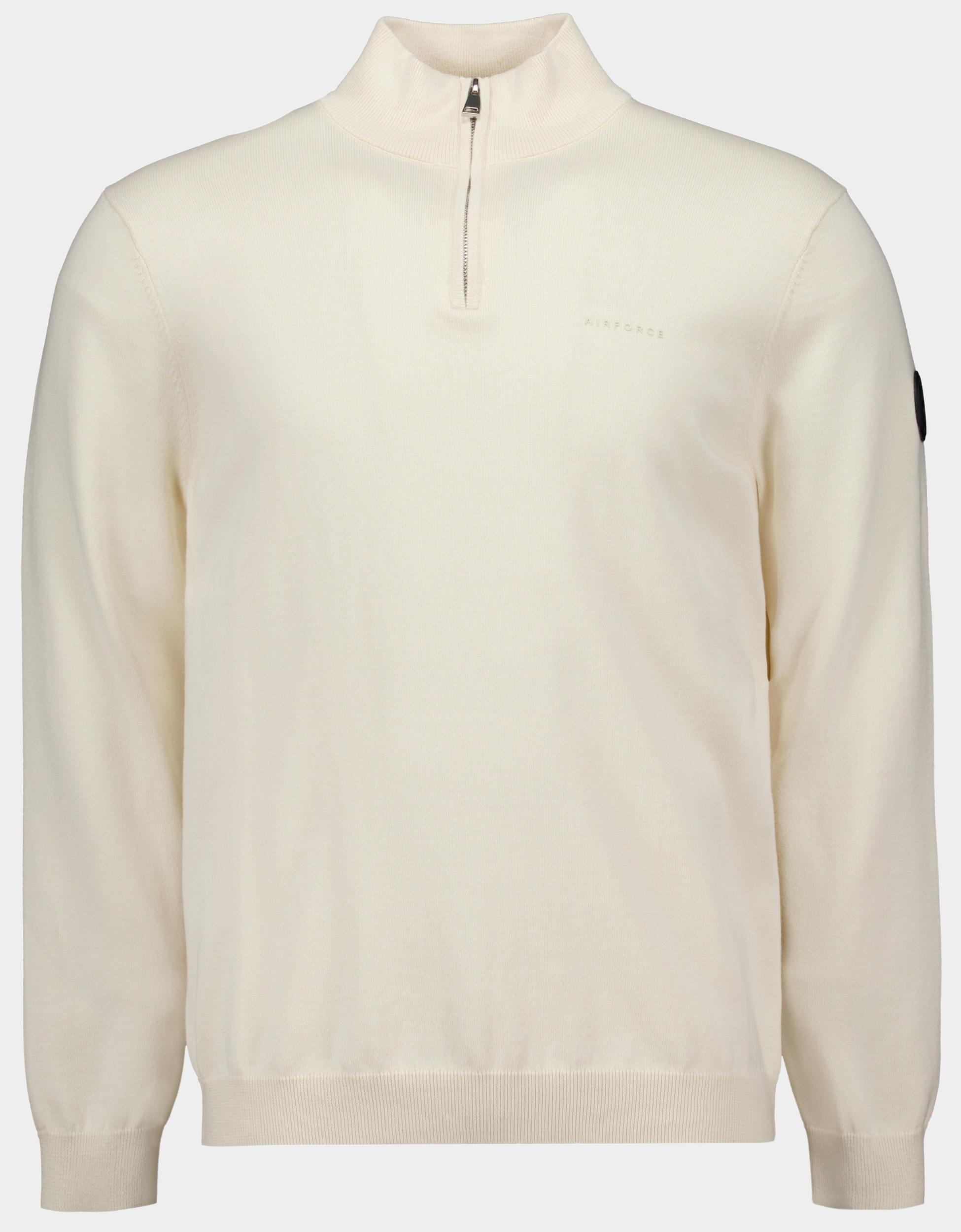 Airforce Pullover knitwear quarter zip vem0764/120