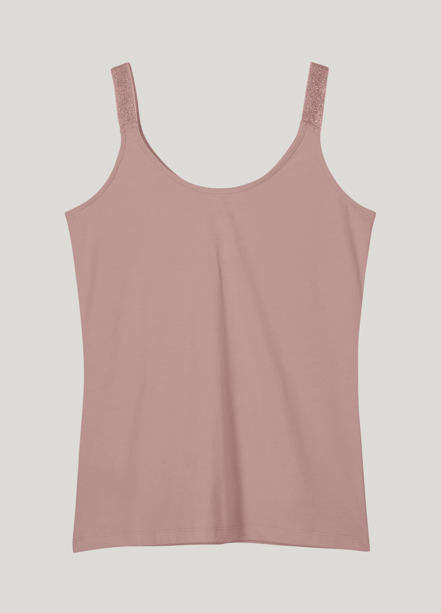 Summum 3s4760-30366 554 singlet reversible organic cotton elastane basic antiquepink