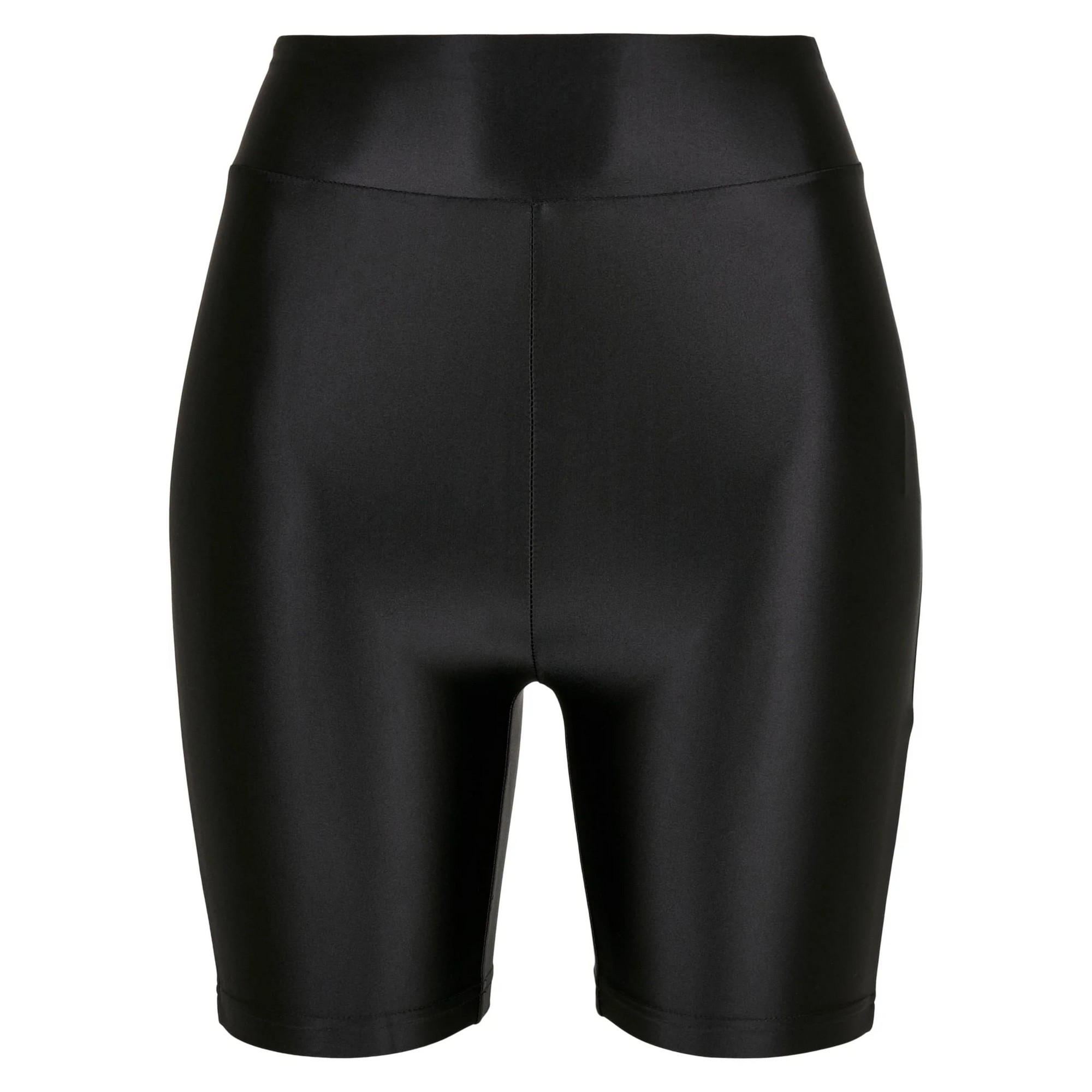 Urban Classics Dames metallic glimmende fietsshort met hoge taille (set van 2)
