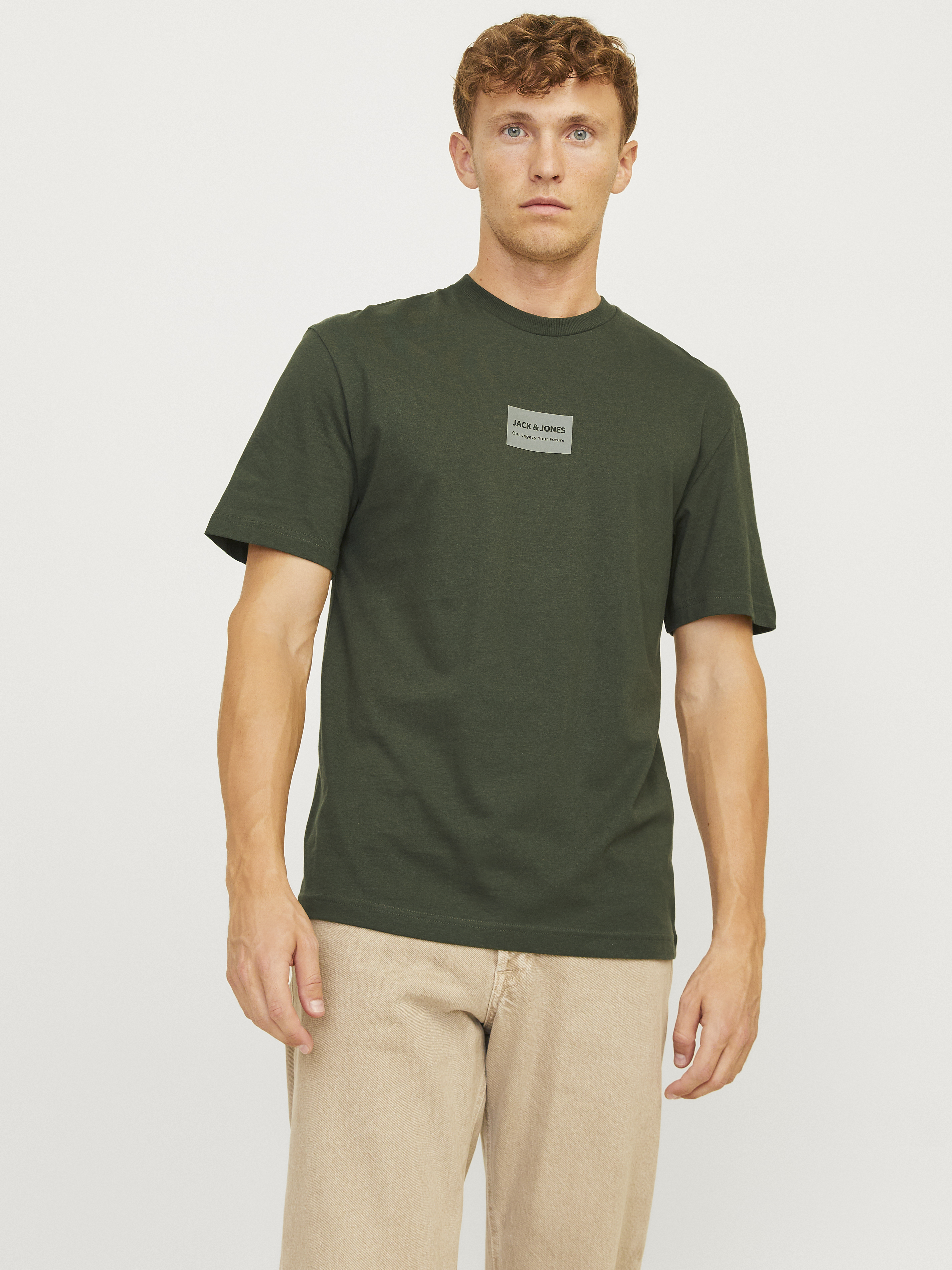 Jack & Jones Jjhakkai tee ss crew neck