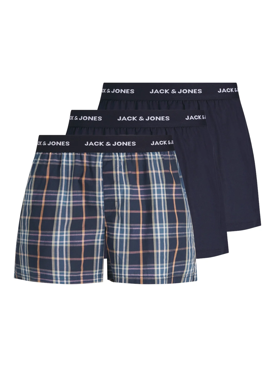 Jack & Jones Heren wijde boxershorts jacvictor 3-pack