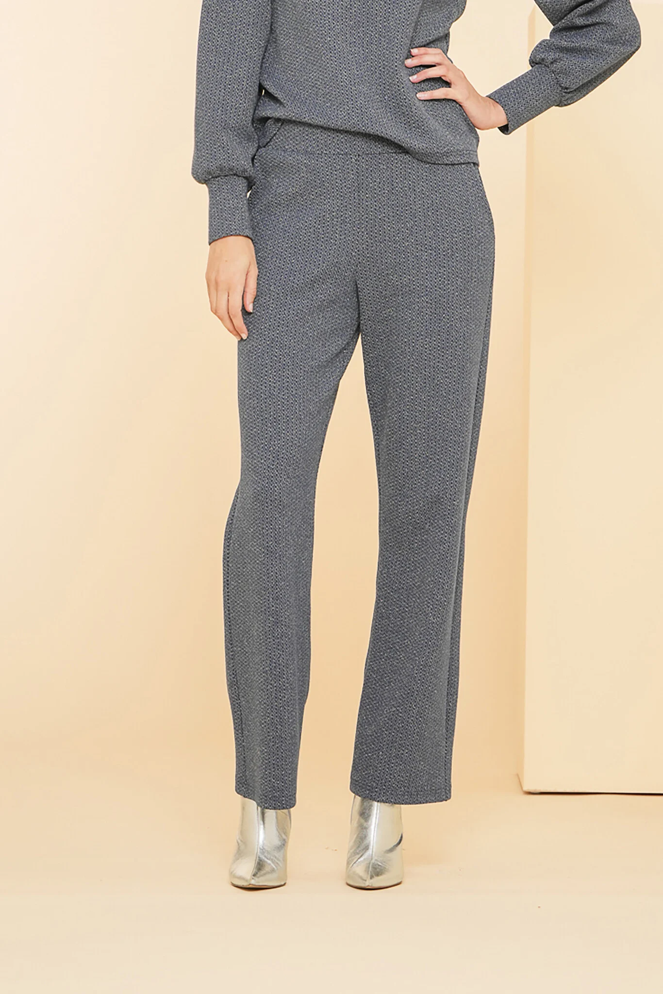 Geisha 41936-20 pants navy/ gold