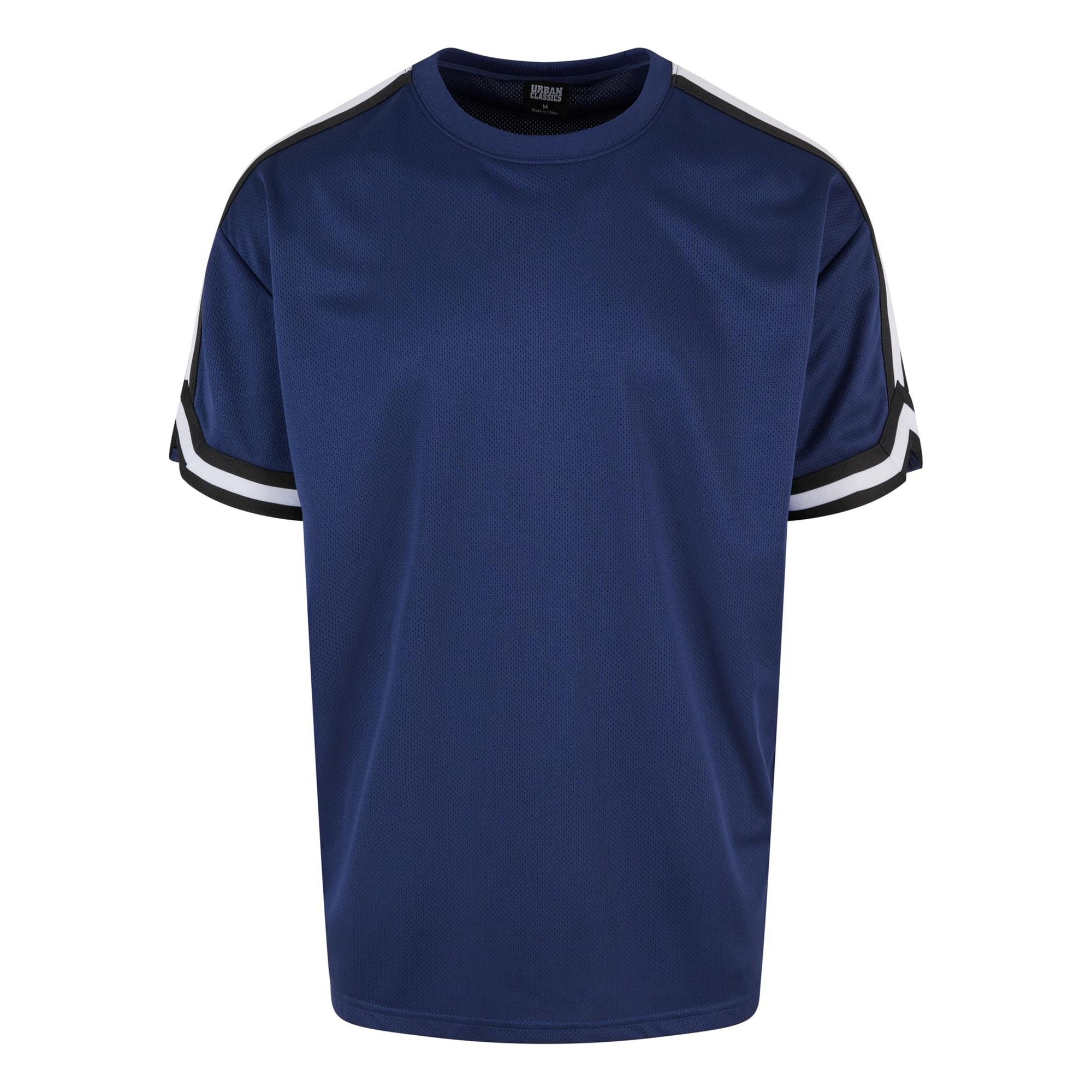 Urban Classics Heren streep mesh oversized t-shirt