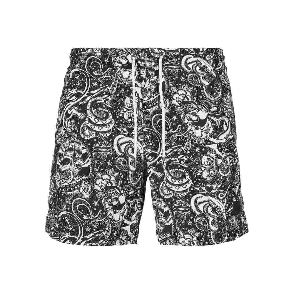 Urban Classics Heren tattoo zwemshorts