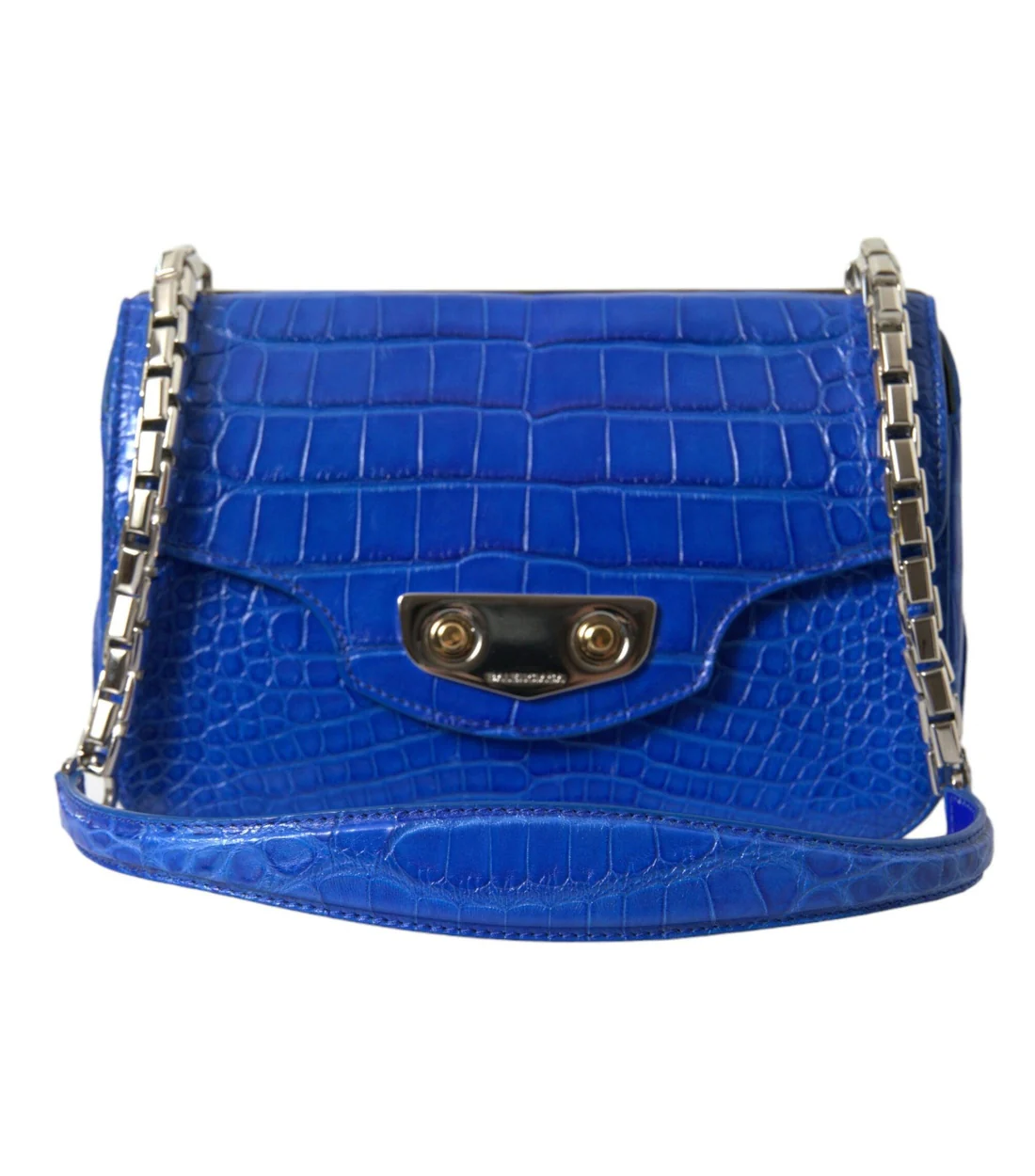 Balenciaga Mini schoudertas van alligatorleer