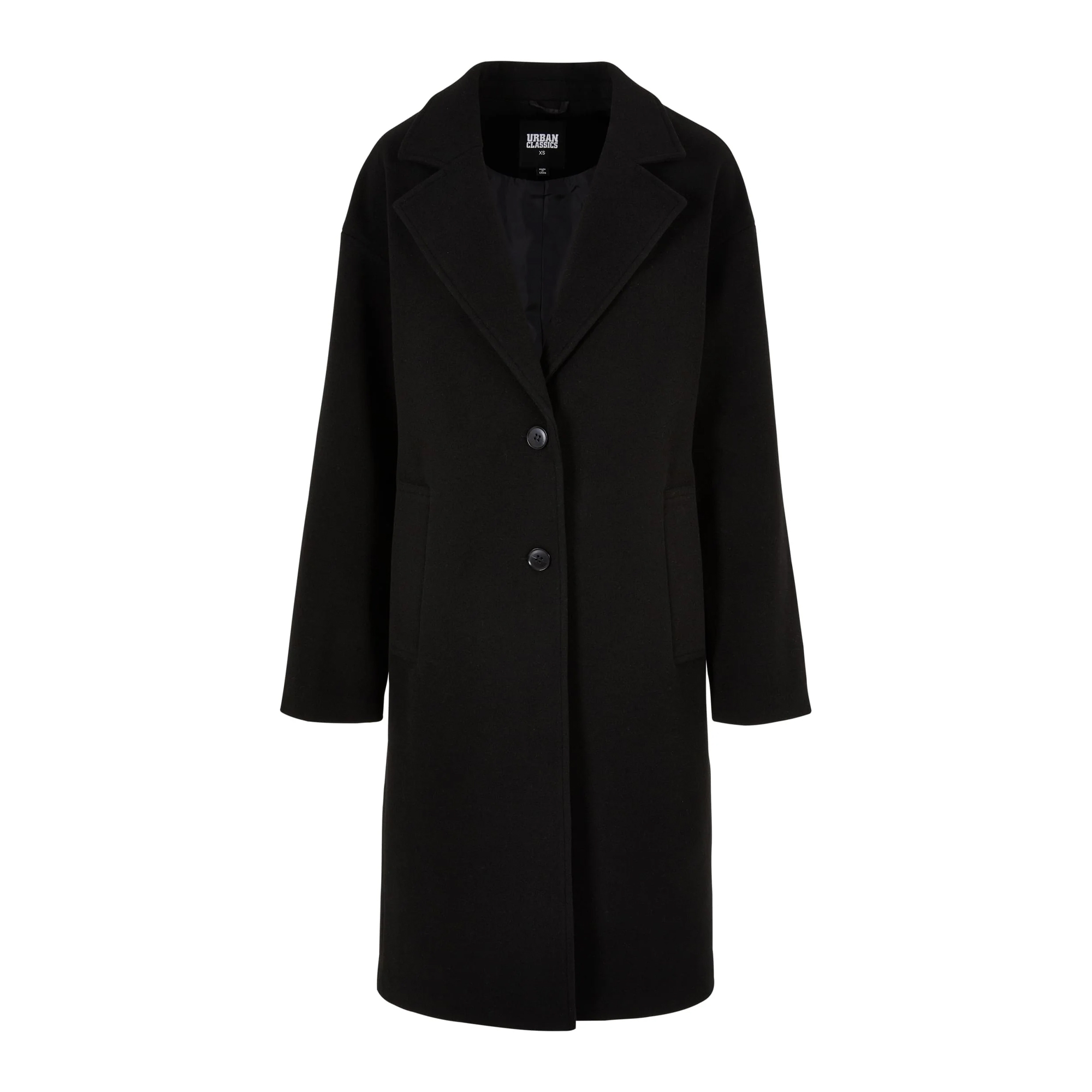 Urban Classics Dames/vrouwen lange lengte oversized jas