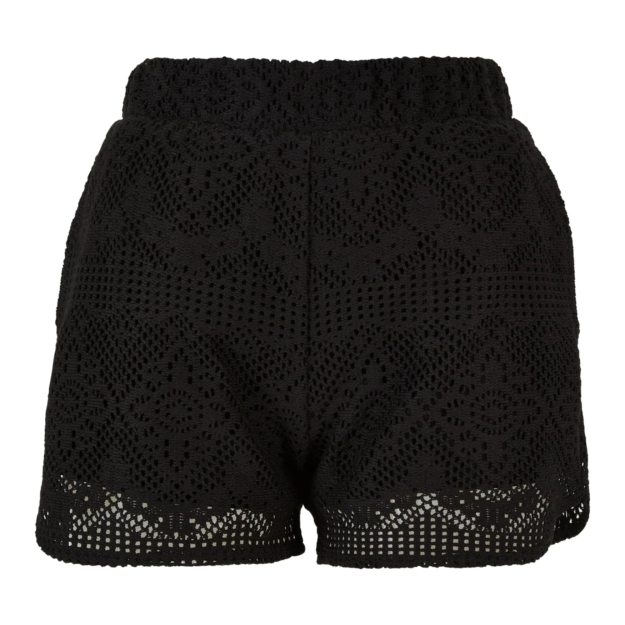 Urban Classics Dames kanten gehaakt resort korte broek