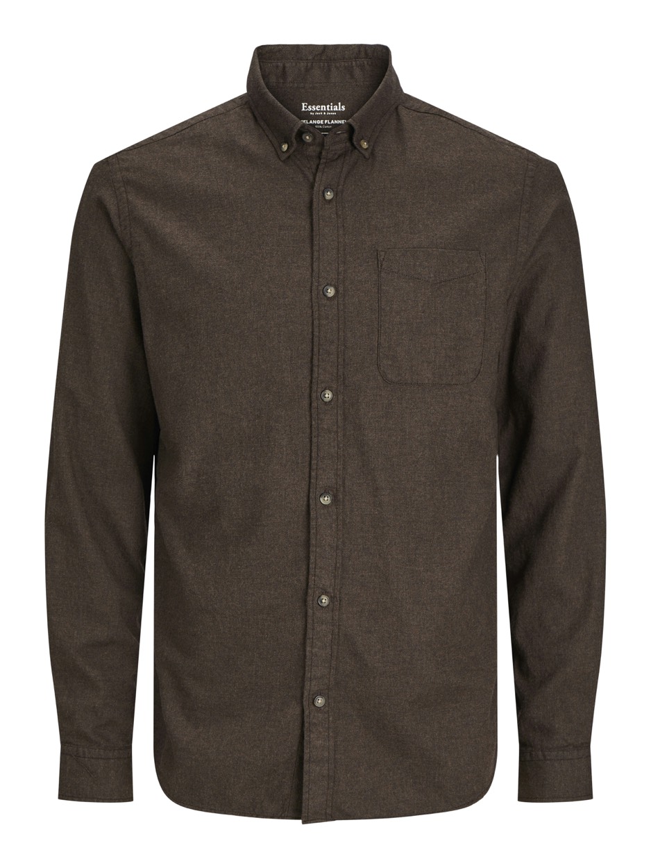 Jack & Jones Jjeclassic melange shirt ls noos -