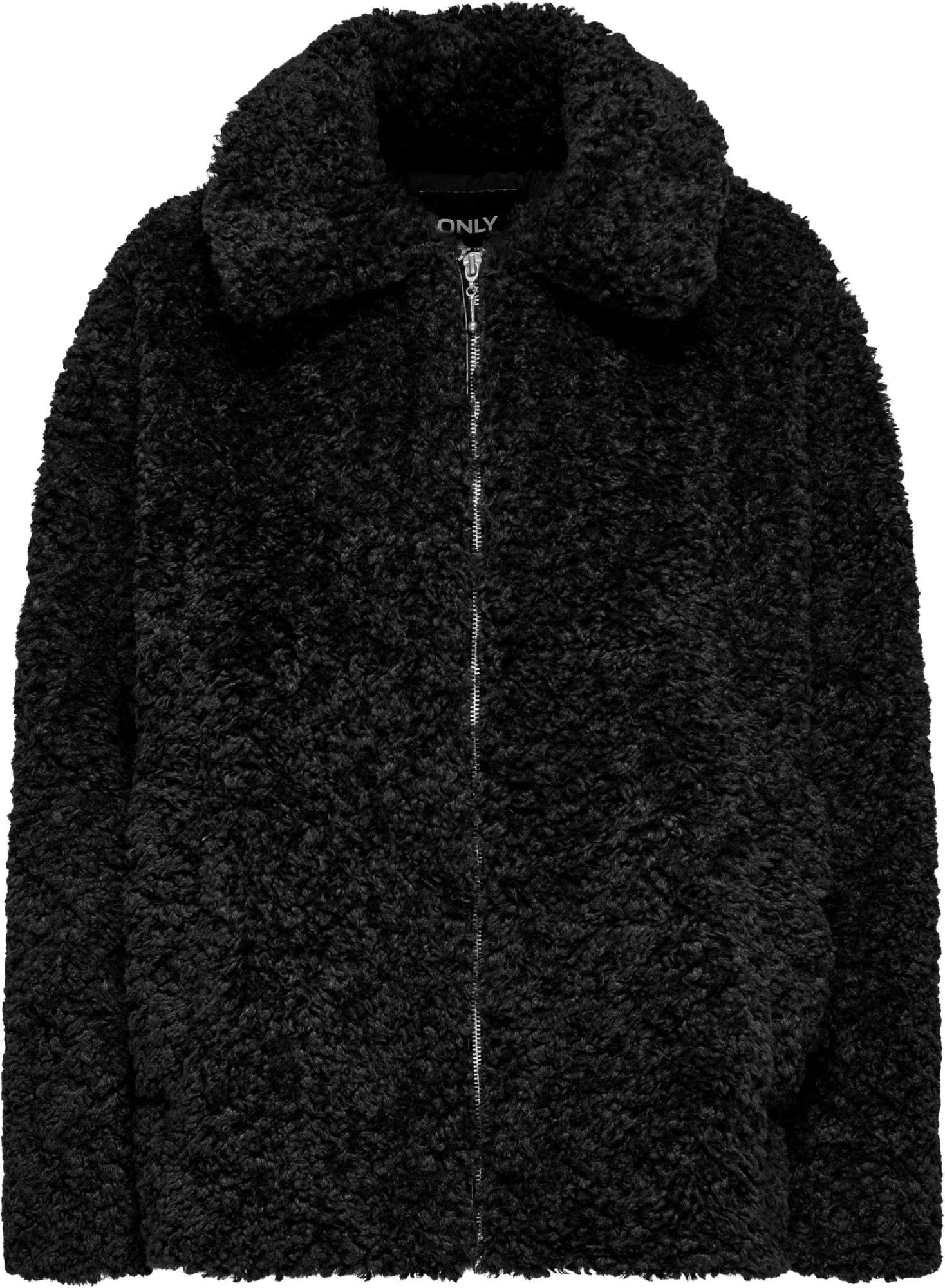 Only Onlcali faux fur jacket cc otw black