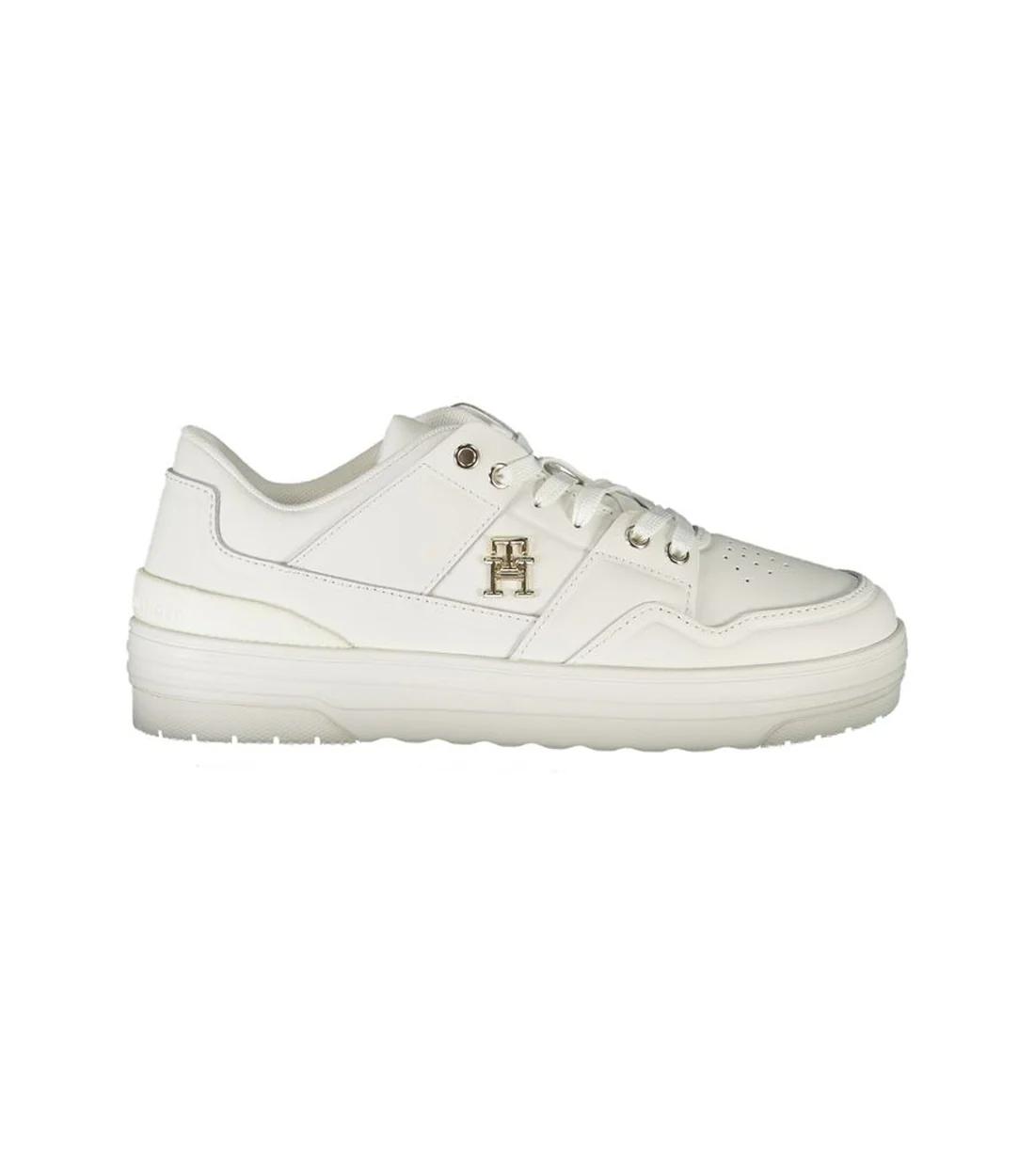 Tommy Hilfiger Klassieke te sneakers met contrastdetail