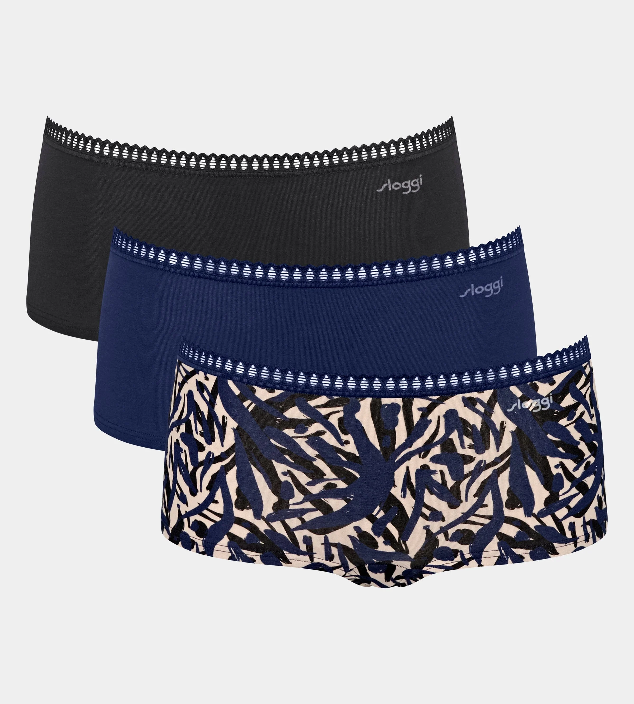 Sloggi Go crush short 3-pack m008 colour