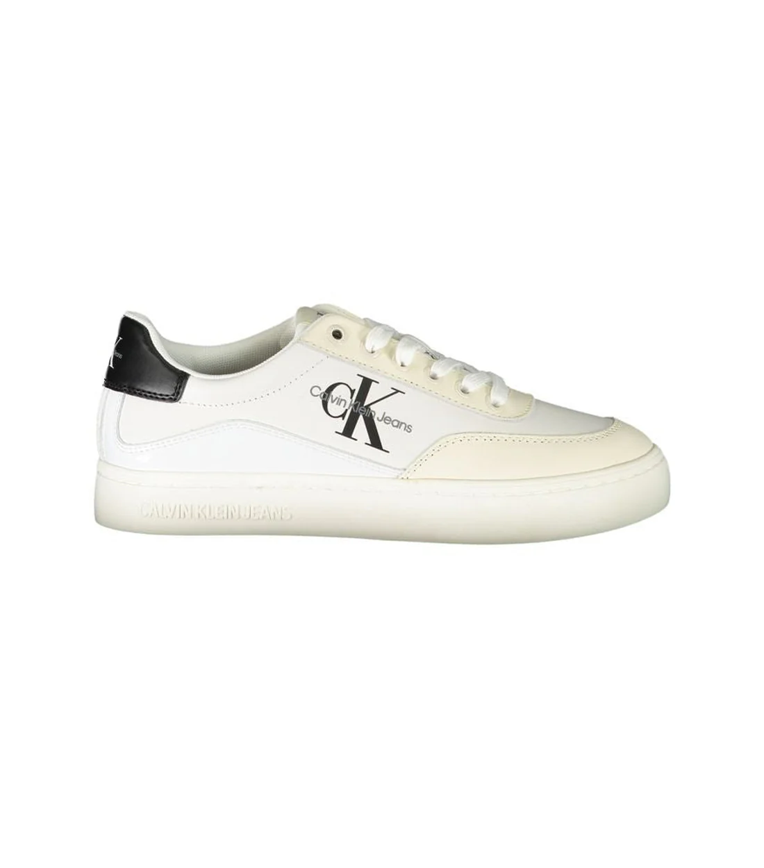 Calvin Klein Chique te sneaker met contrasterende details