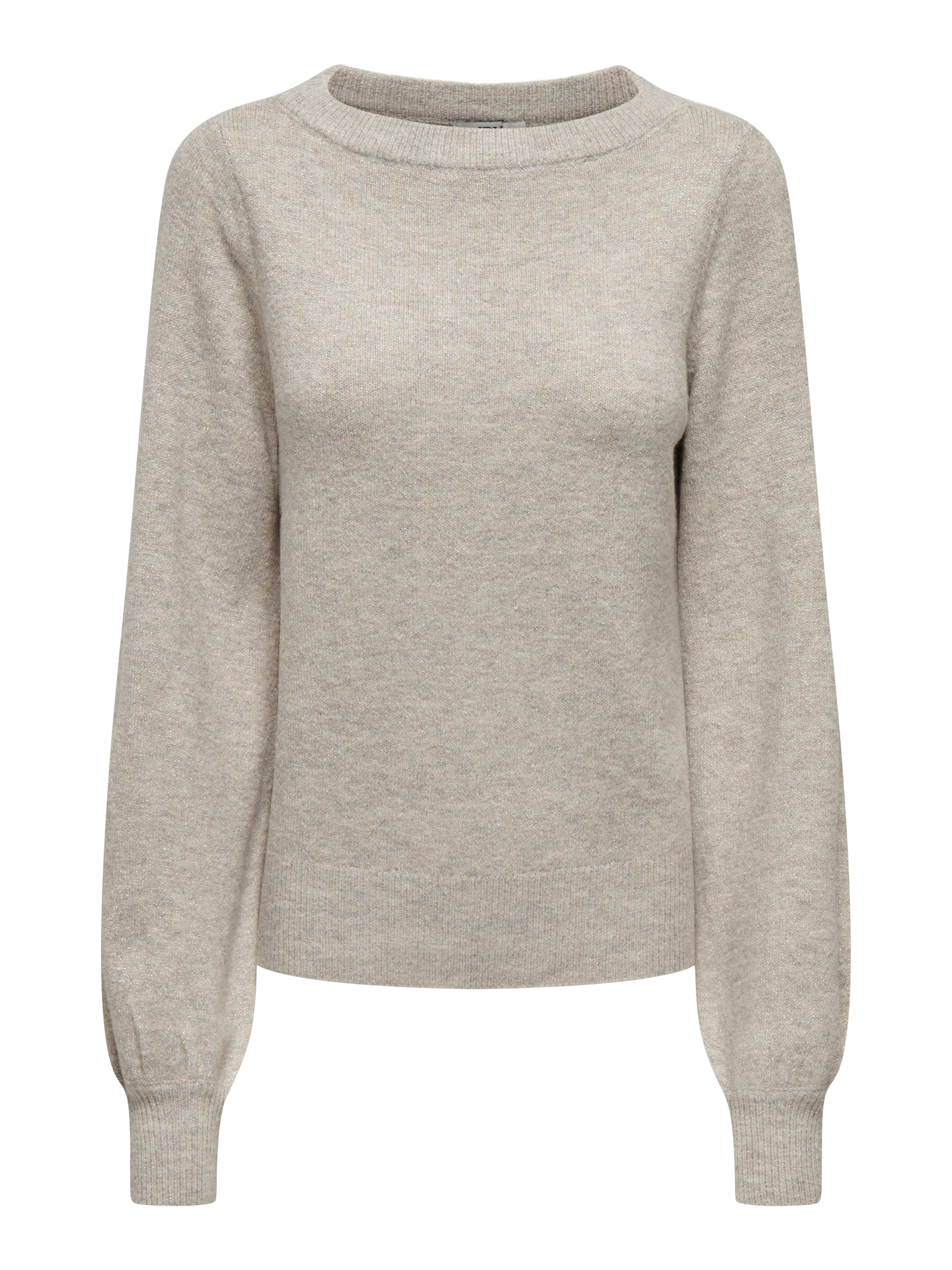 Jacqueline de Yong rue glitter l/s boat pullove knt 15330648 chateau gray