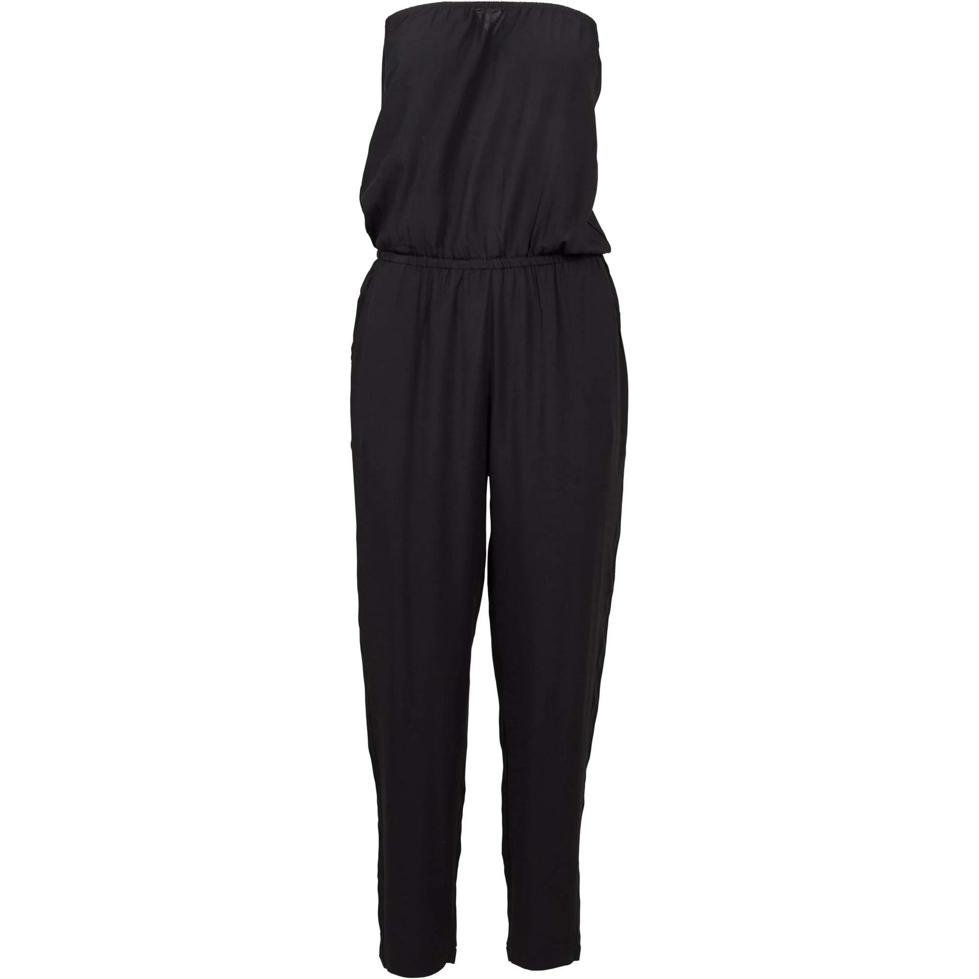 Urban Classics Dames fruit viscose bandeau jumpsuit