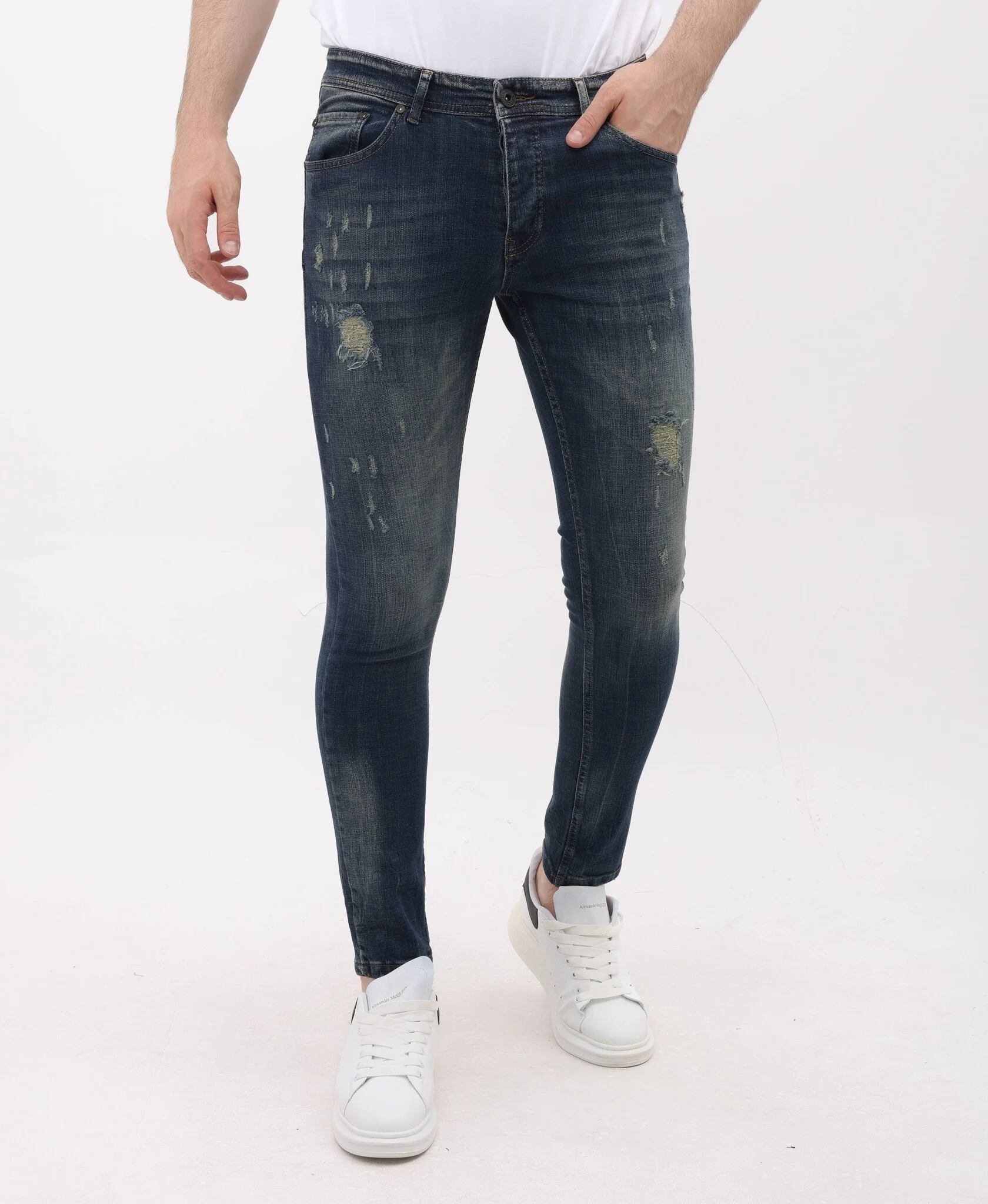 Mario Morato Ripped jeans slim fit stretch mm