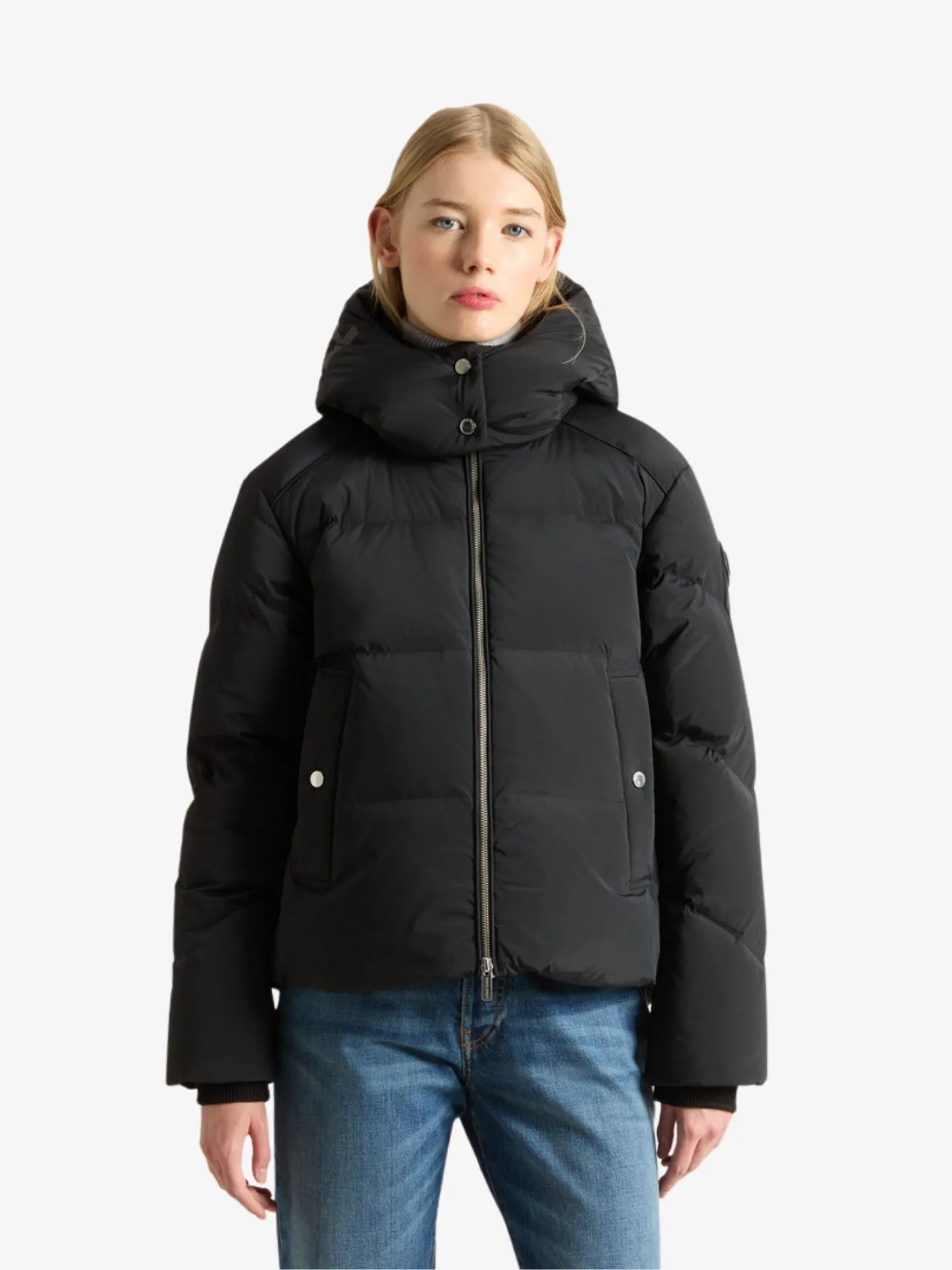 Woolrich Alsea short down puffer jacket