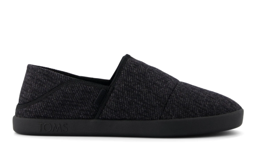 Toms Camden 10021377 black cozy twill