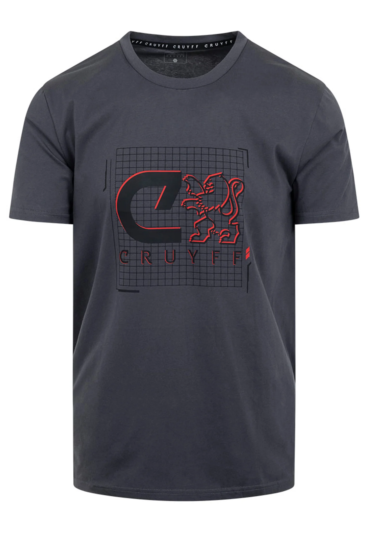 Cruyff Cruyff jongens t-shirt perform charcoal