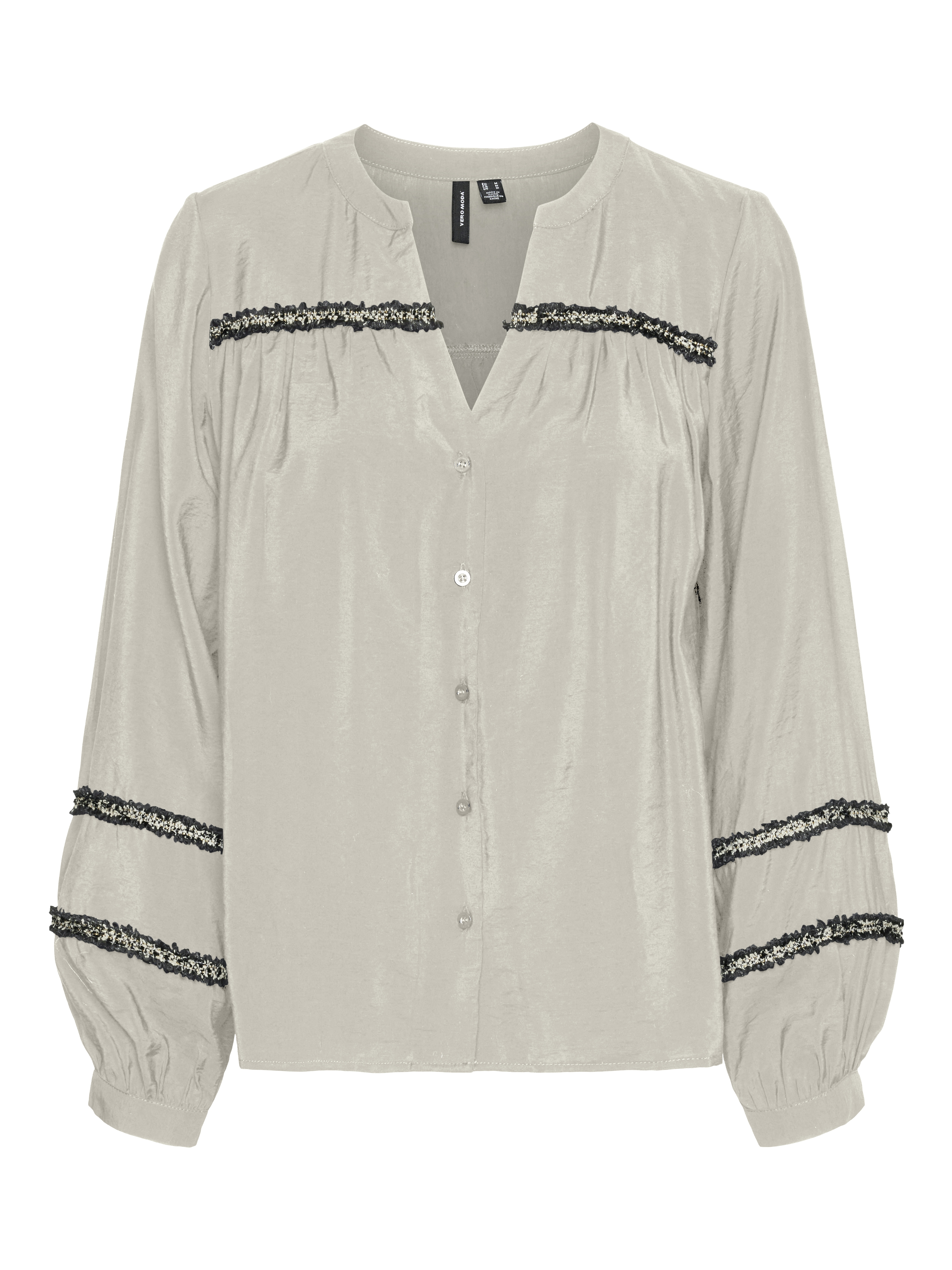 Vero Moda Vmdemi detail ls top wvn ga