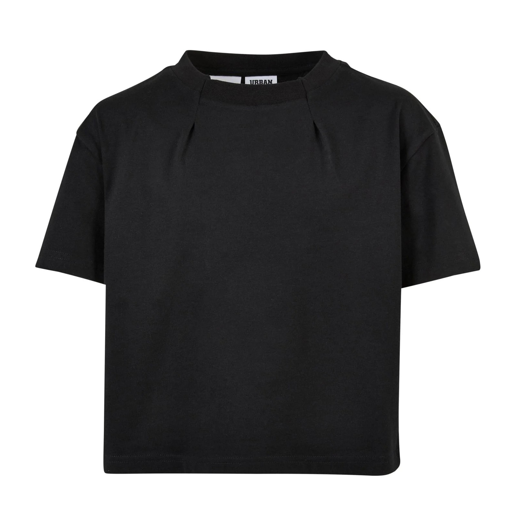 Urban Classics Meisjes geplooid organisch oversized t-shirt