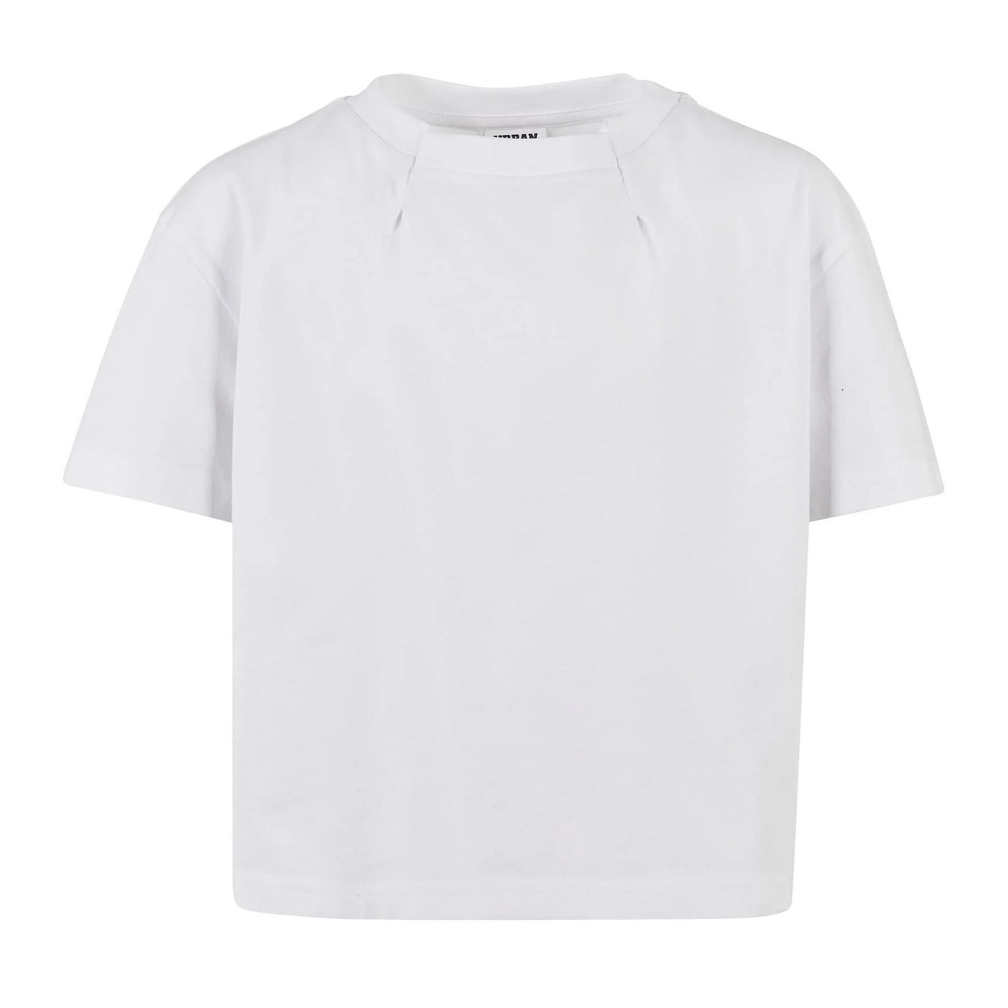 Urban Classics Meisjes geplooid organisch oversized t-shirt