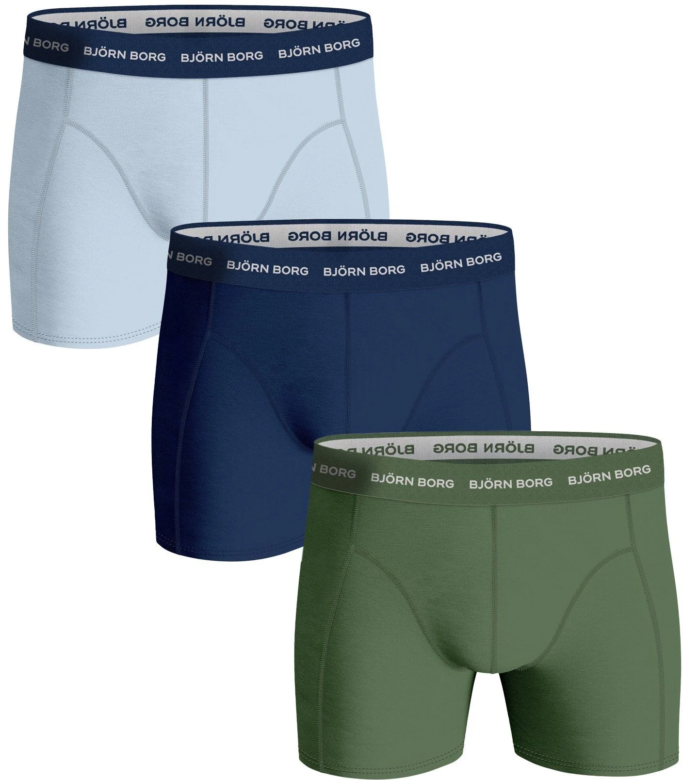 Björn Borg Heren boxershorts 3 pack cotton stretch