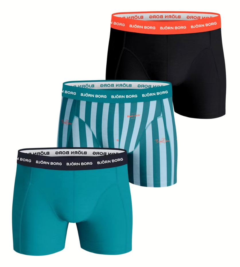 Björn Borg Heren boxershorts 3 pack cotton shorts