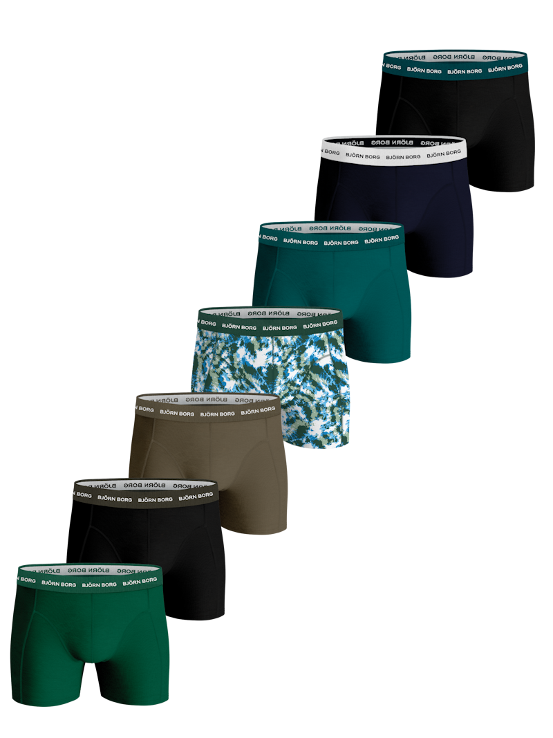 Björn Borg Heren boxershort 7 pack cotton stretch