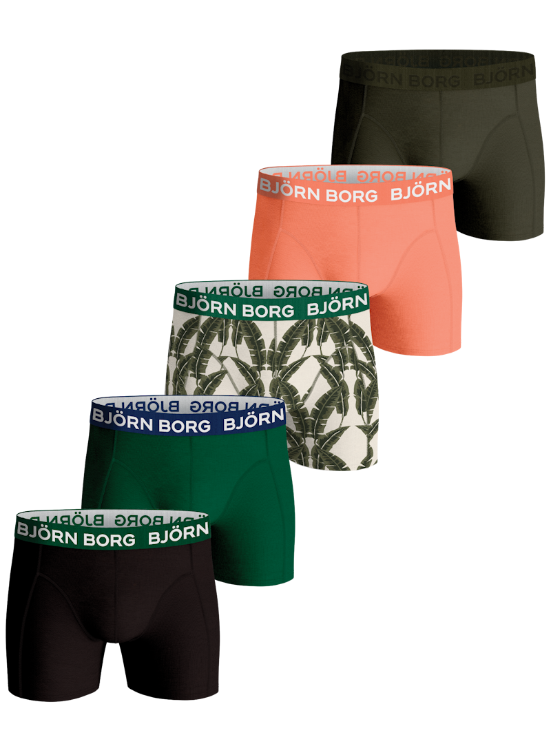 Björn Borg Heren boxershort 5p cotton stretch
