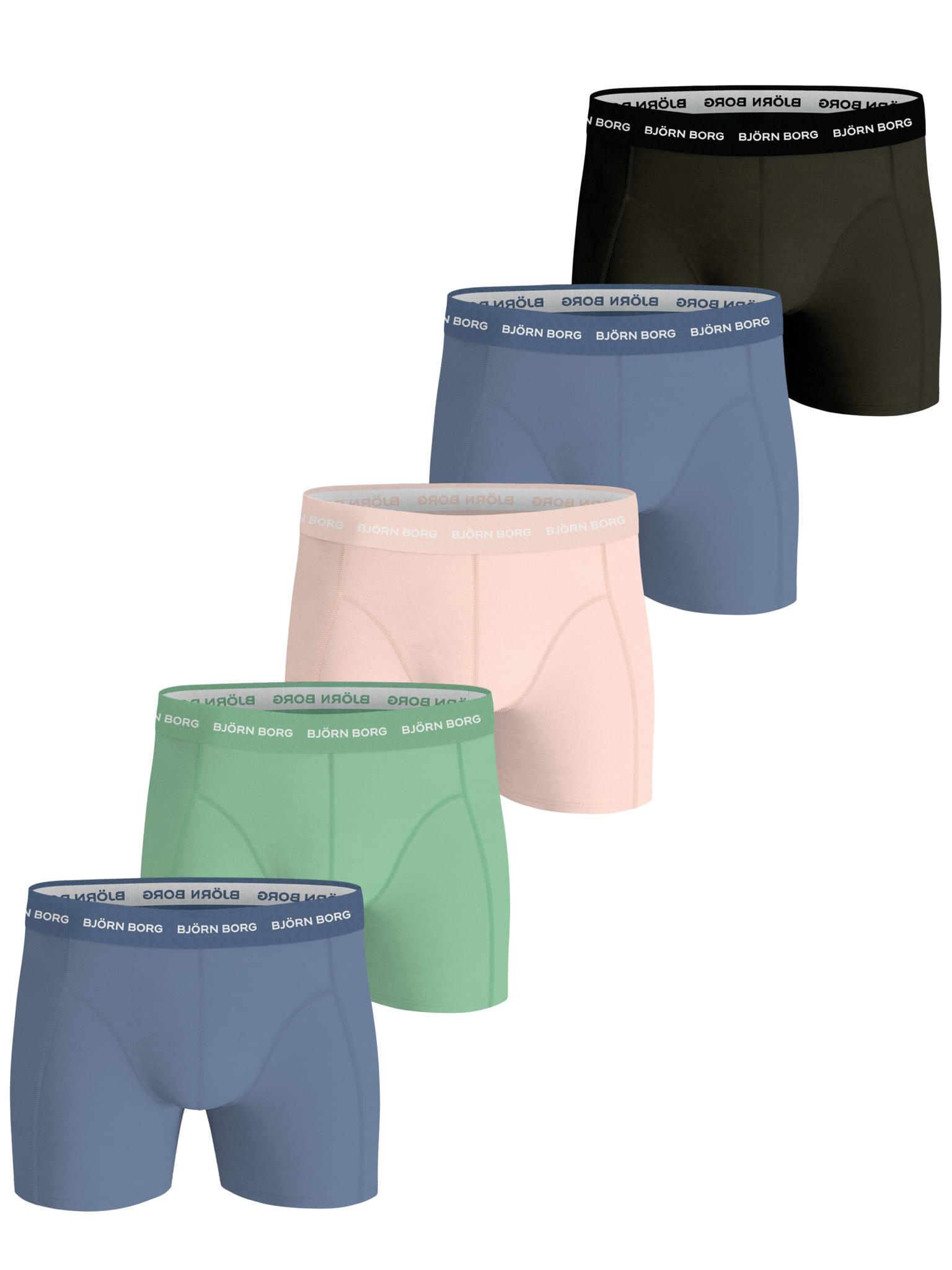 Björn Borg Heren boxershort 5p cotton stretch