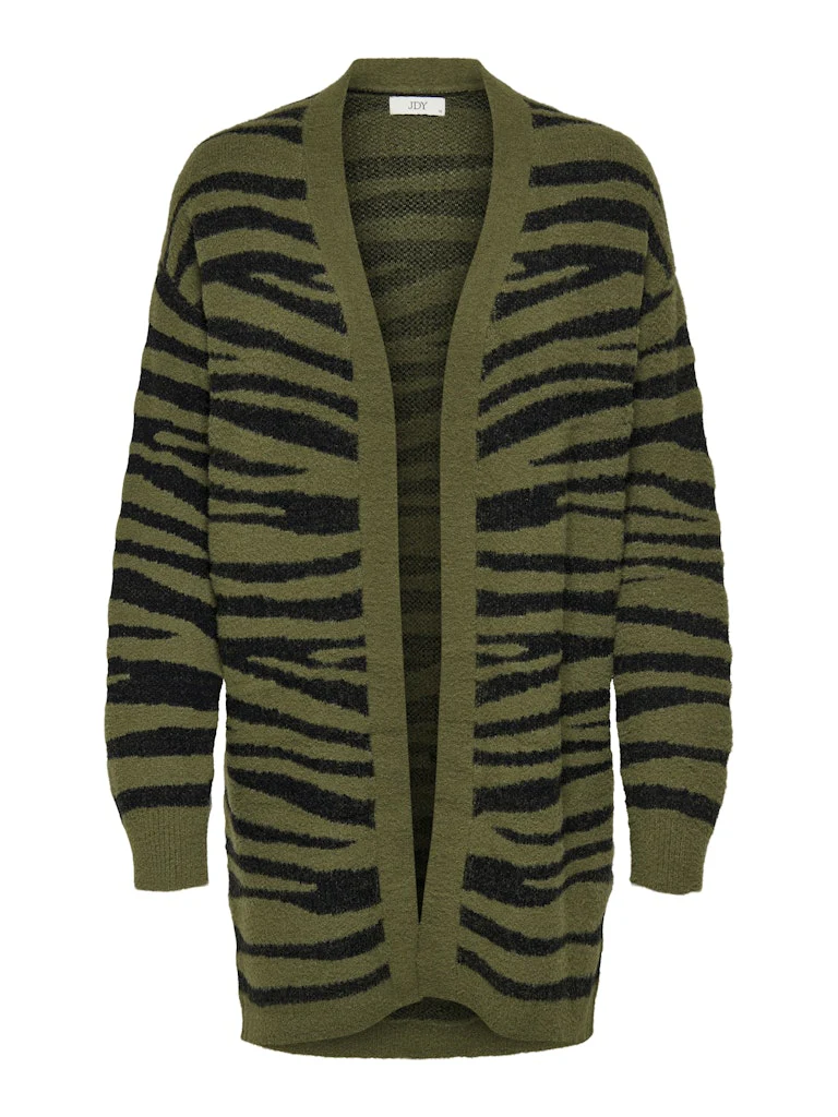 Afbeelding van Jacqueline de Yong Lorraine animal l/s long cardigan