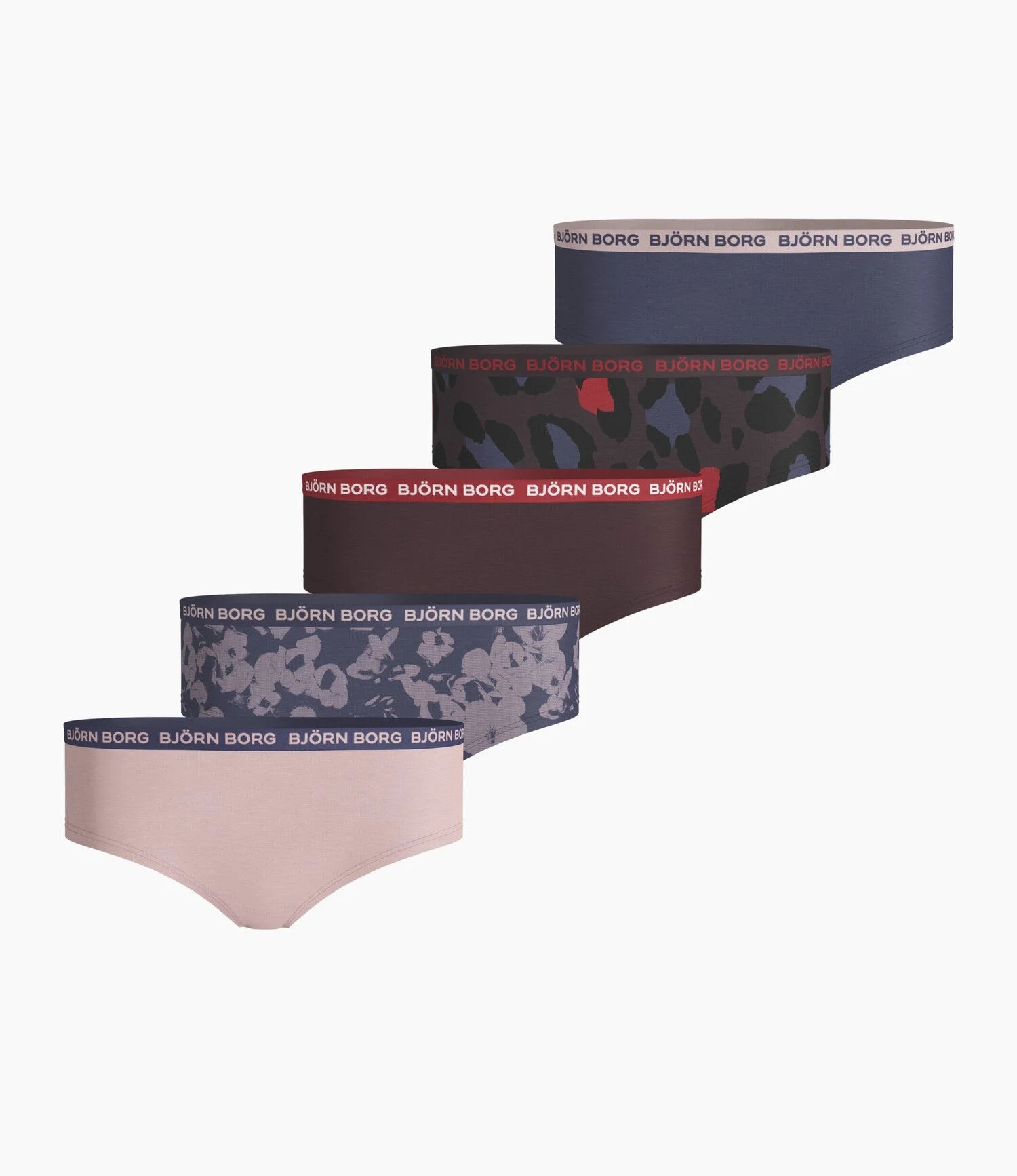 Björn Borg Björn borg meisjes hipster 5-pack – zacht katoen – crown blue & ​