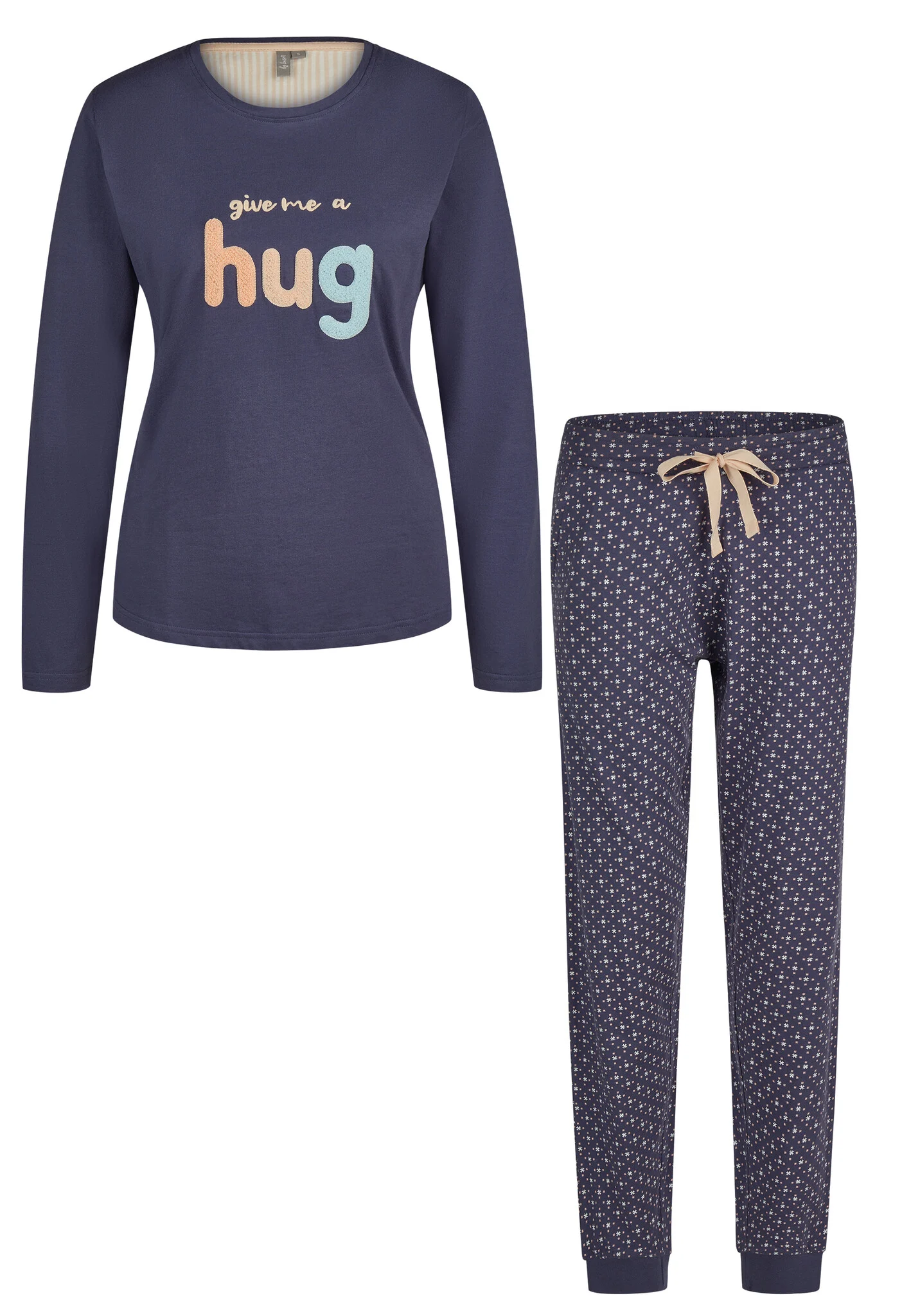 By Louise Dames pyjama set jersey katoen hug