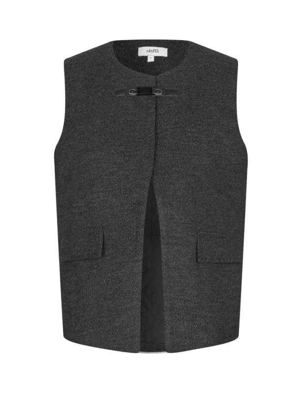 Afbeelding van MbyM Millo-m vest charcoal -