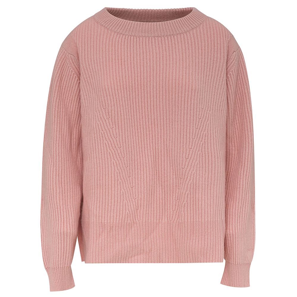 Malo Elegante cashmere roze top geniet van zachte luxe