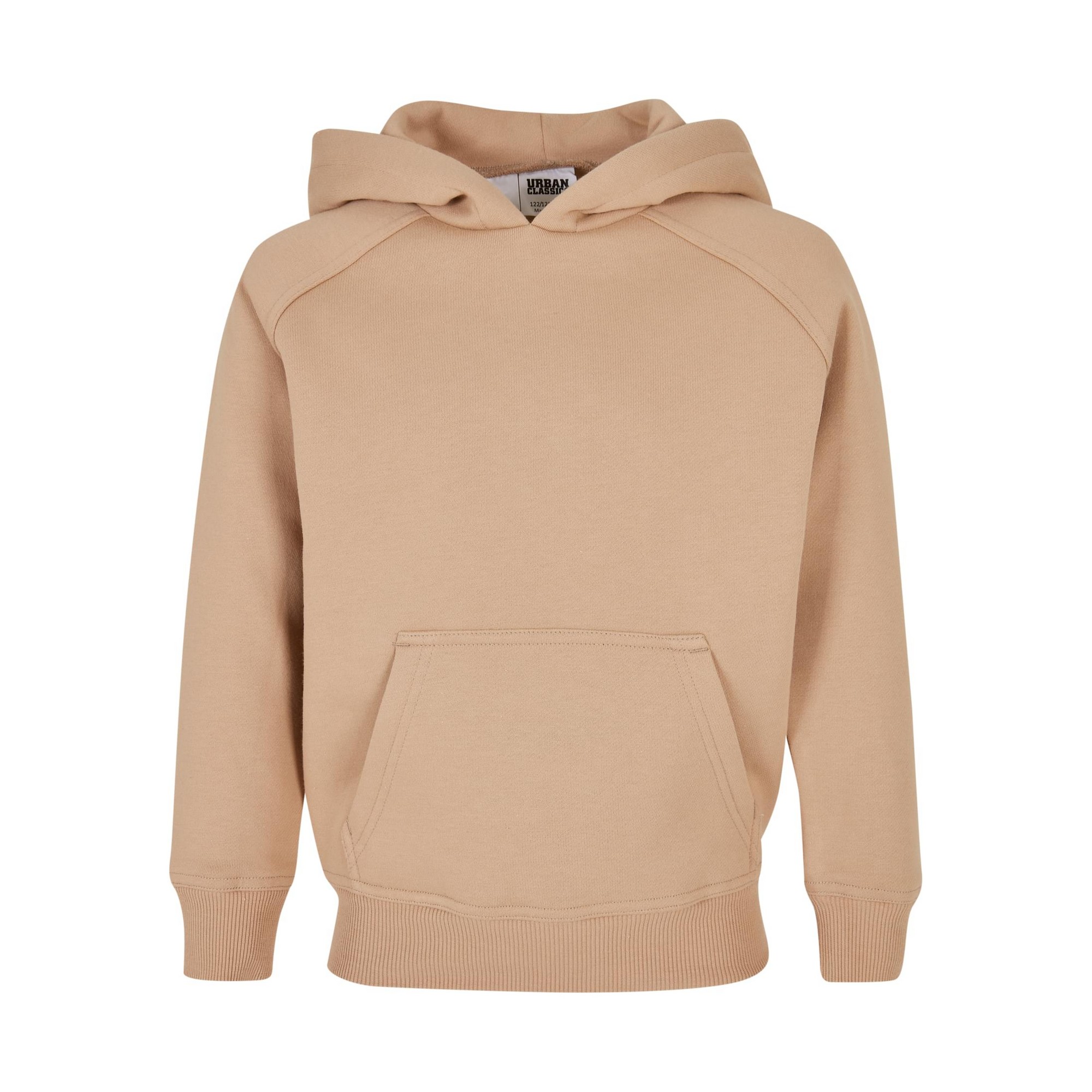 Urban Classics Jongens blanco effen hoodie