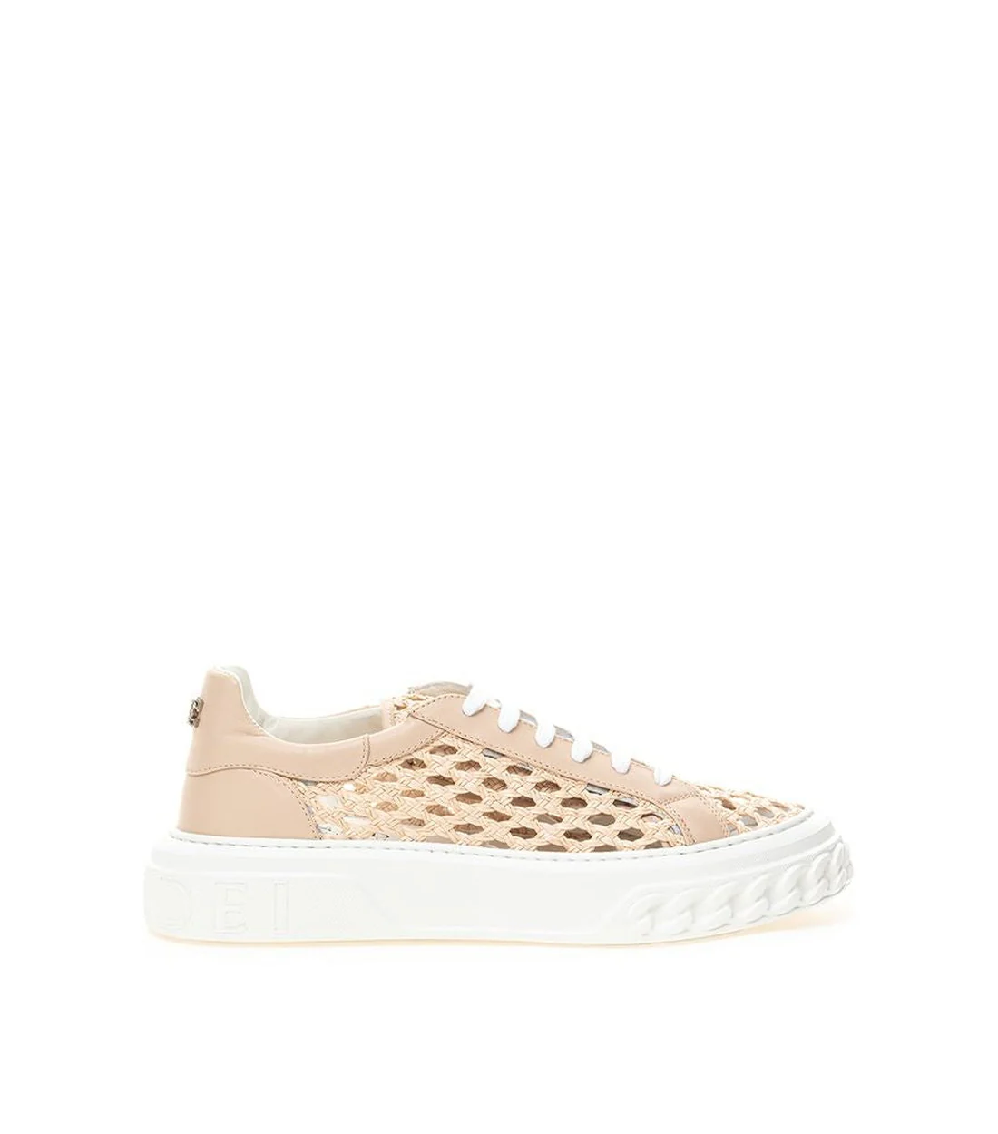 Casadei Chic leather off road sneakers