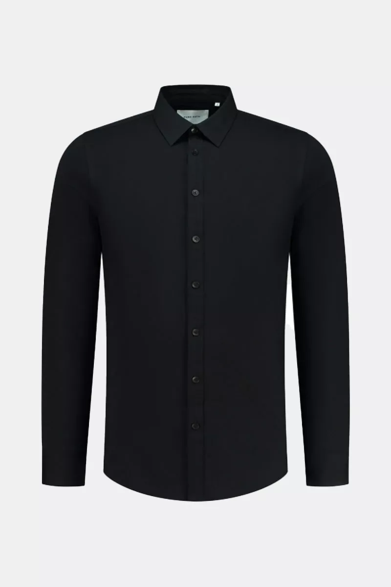Purewhite Jersey basis shirt