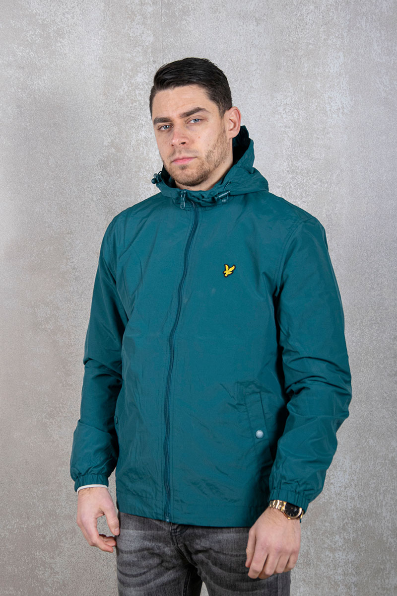 Lyle and Scott Zip through hooded jacket