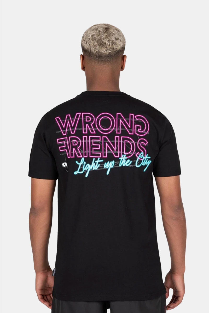 Wrong Friends Light up the city t-shirt