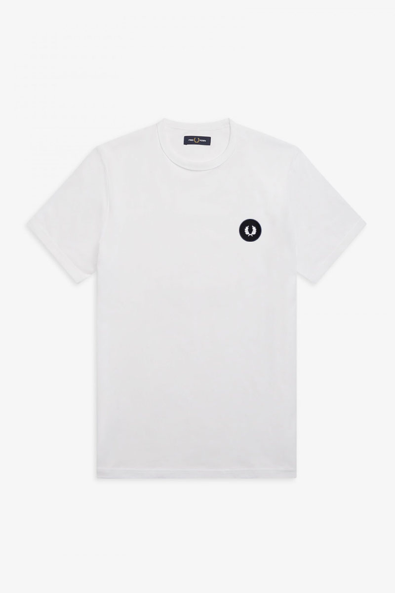 Fred Perry Laurel wreath patch t-shirt