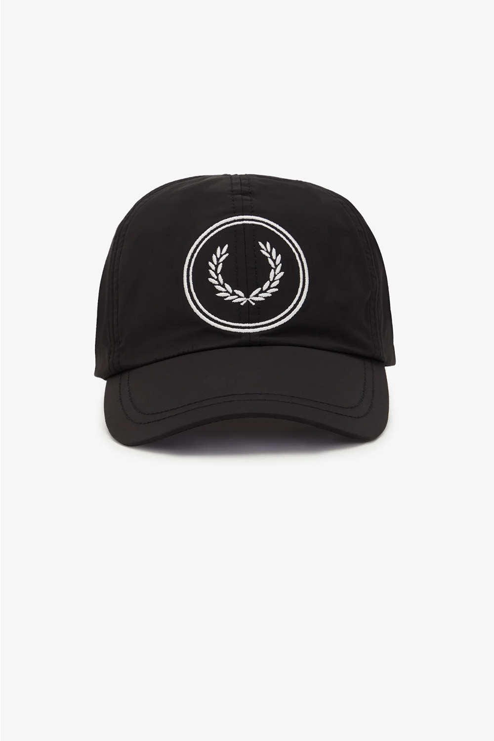 Fred Perry Circle branded matt poly cap