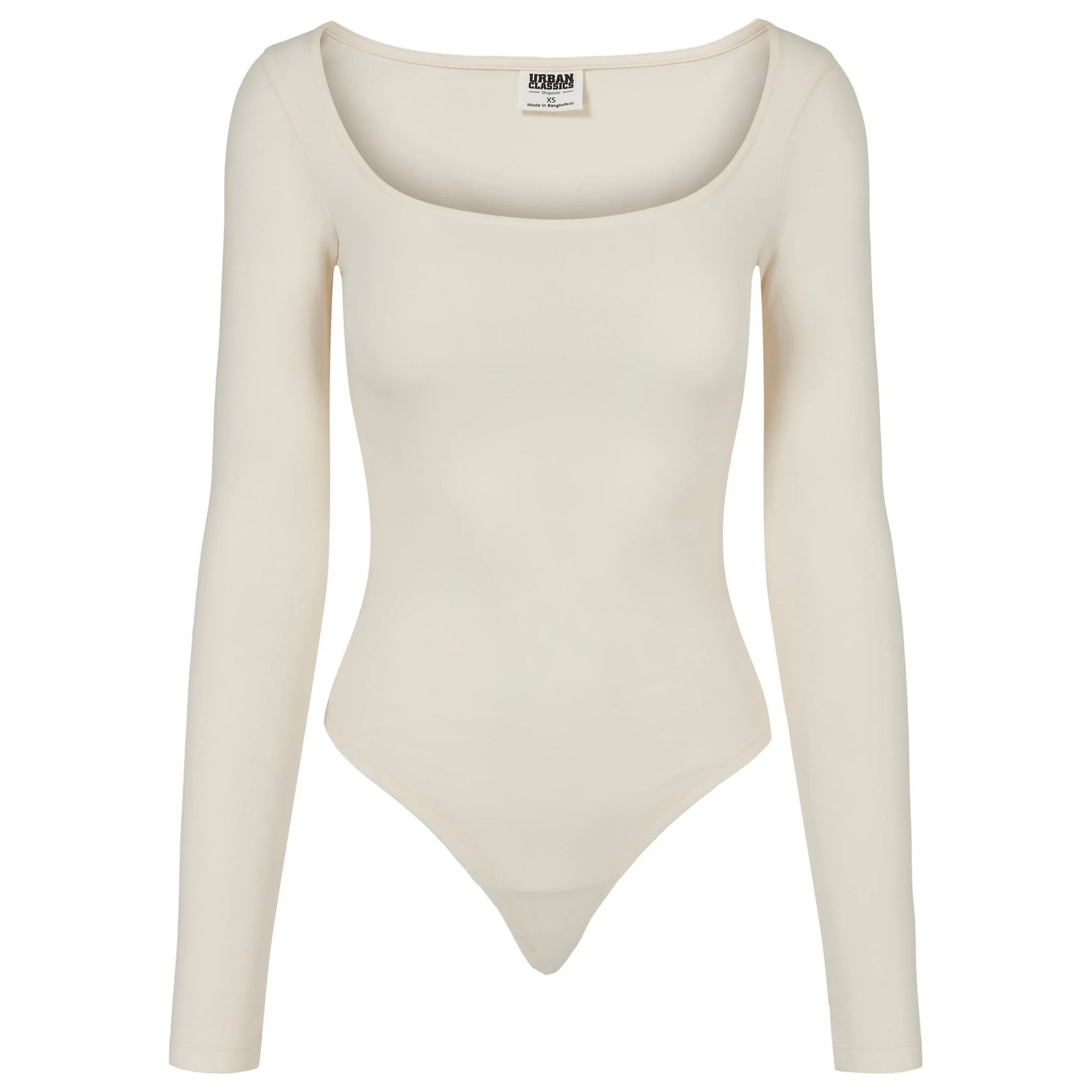 Urban Classics Dames biologische bodysuit met lange mouwen