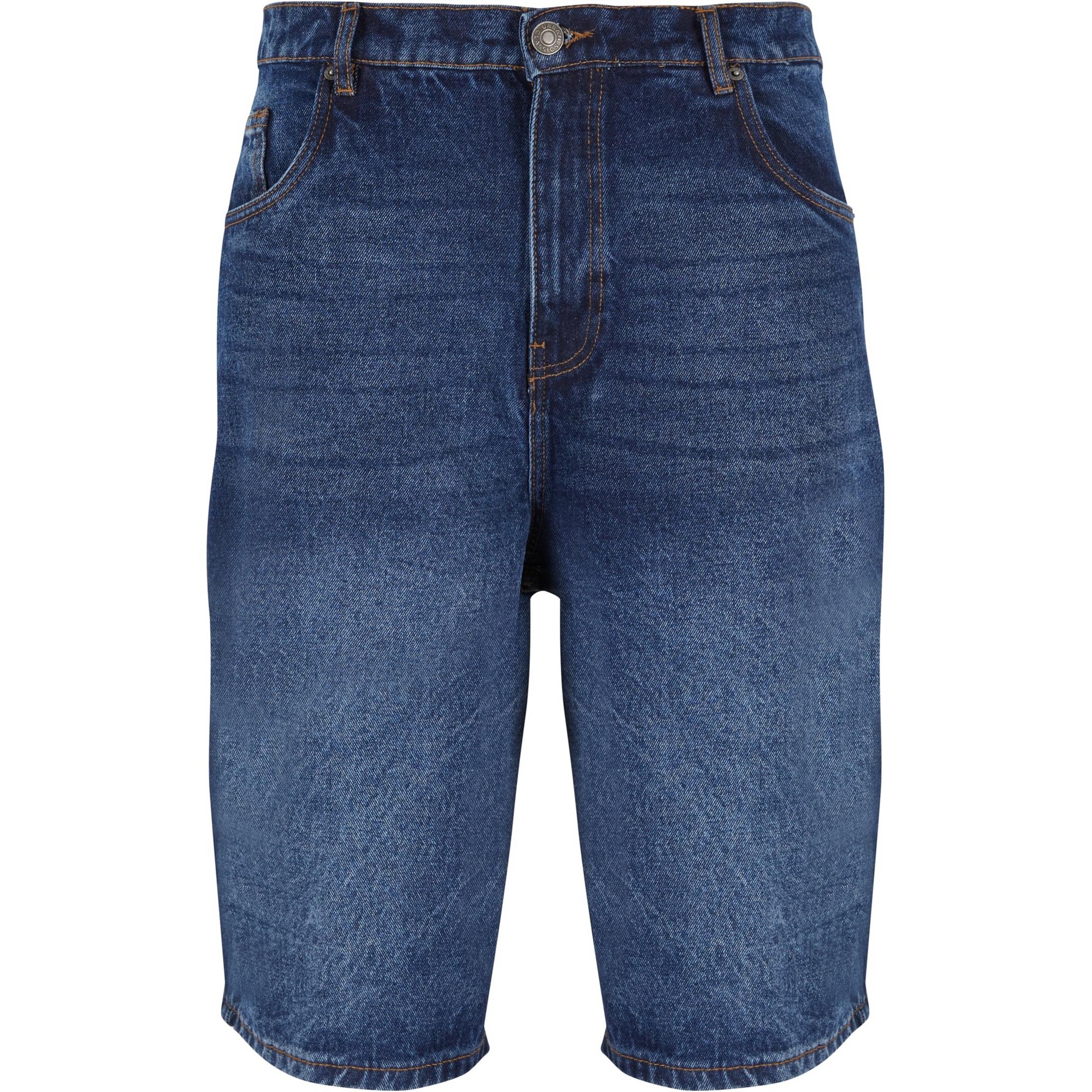 Urban Classics Heren 90's denim shorts zwaargewicht