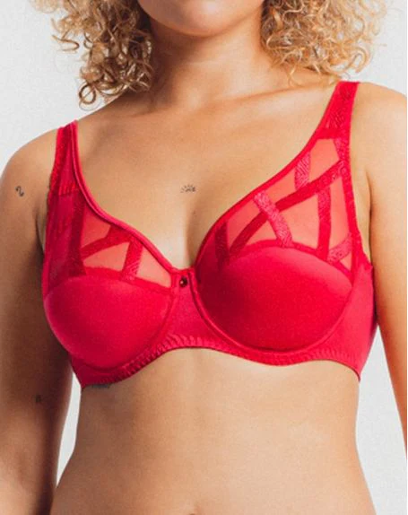 Louisa Bracq Serie triangel beugel bh 47111 471 rouge a levre